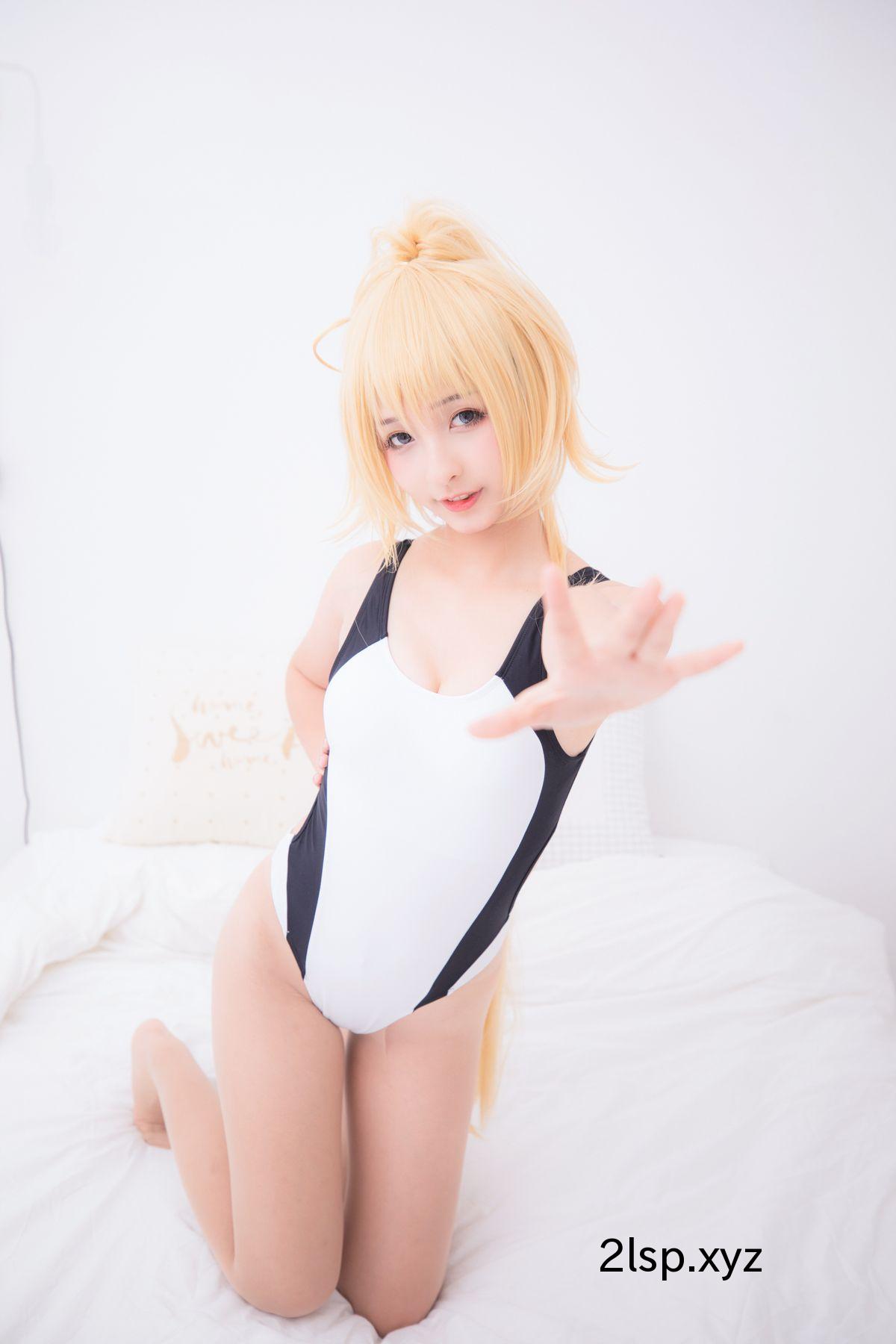 Coser@神楽坂真冬-Vol.036-电子相册-白贞德-Swimingthedrea-B神楽坂真冬