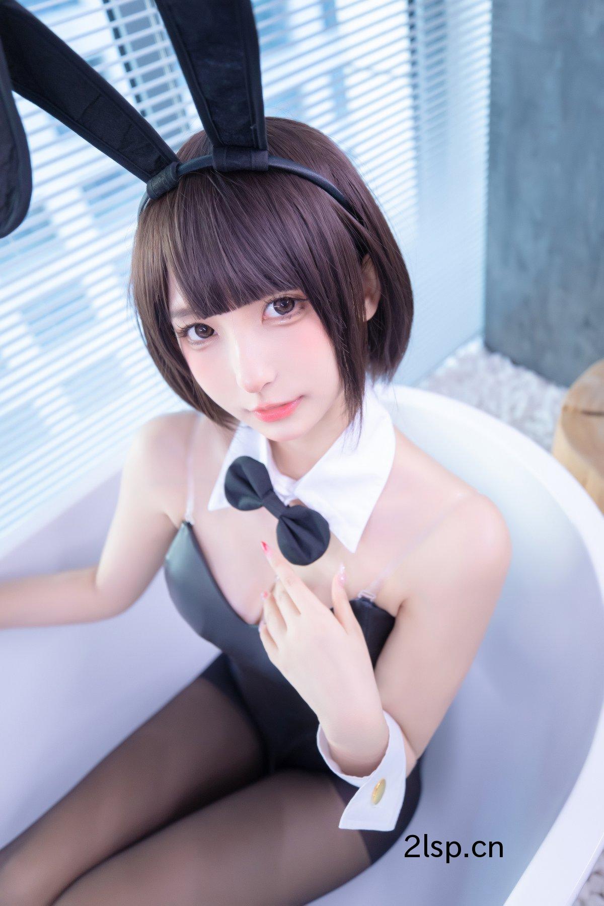 Coser@神楽坂真冬Vol.077兔女郎与钢管B