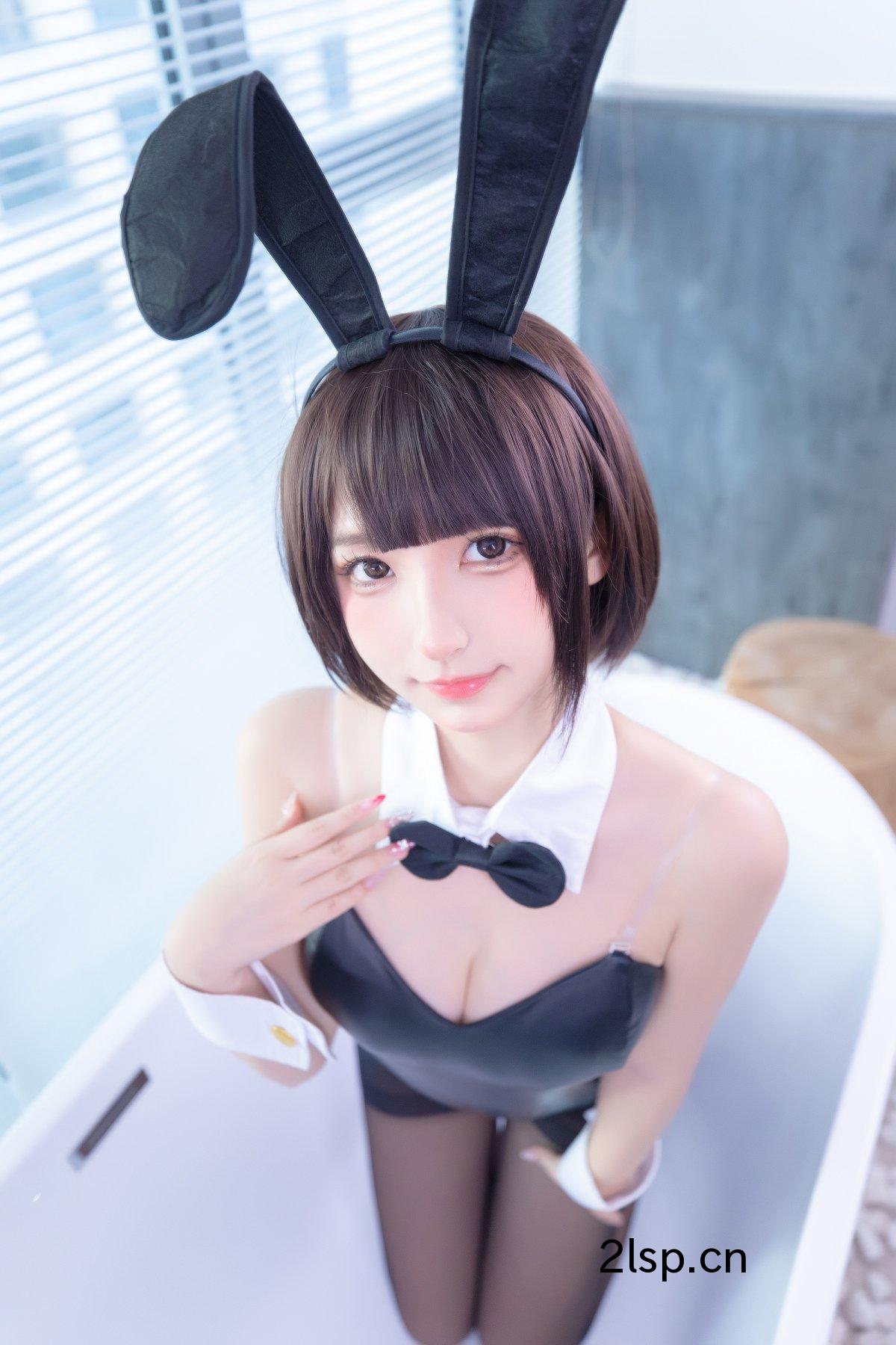 Coser@神楽坂真冬Vol.077兔女郎与钢管B