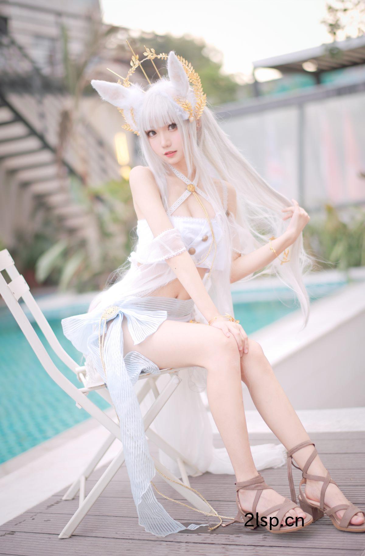 Coser@花柒HanaVol.006白金cos泳装花柒Hana