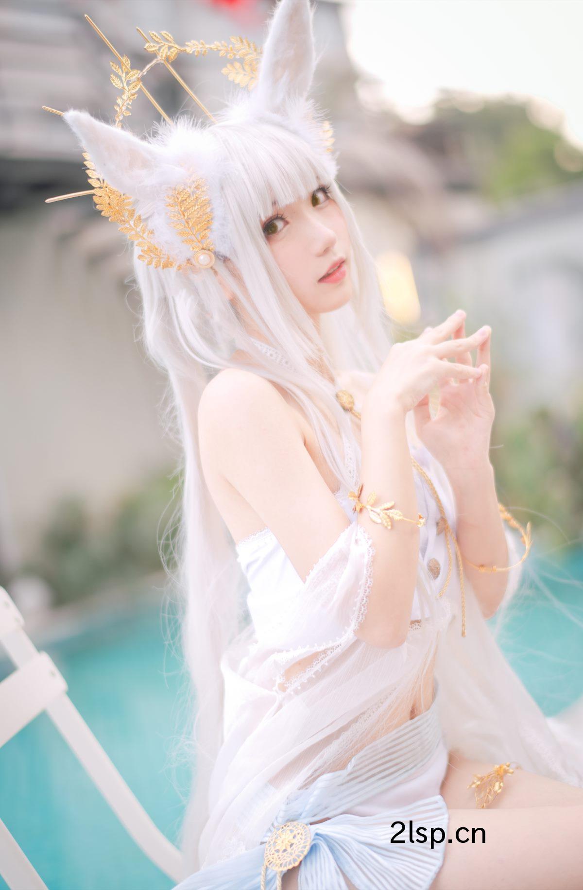 Coser@花柒HanaVol.006白金cos泳装花柒Hana