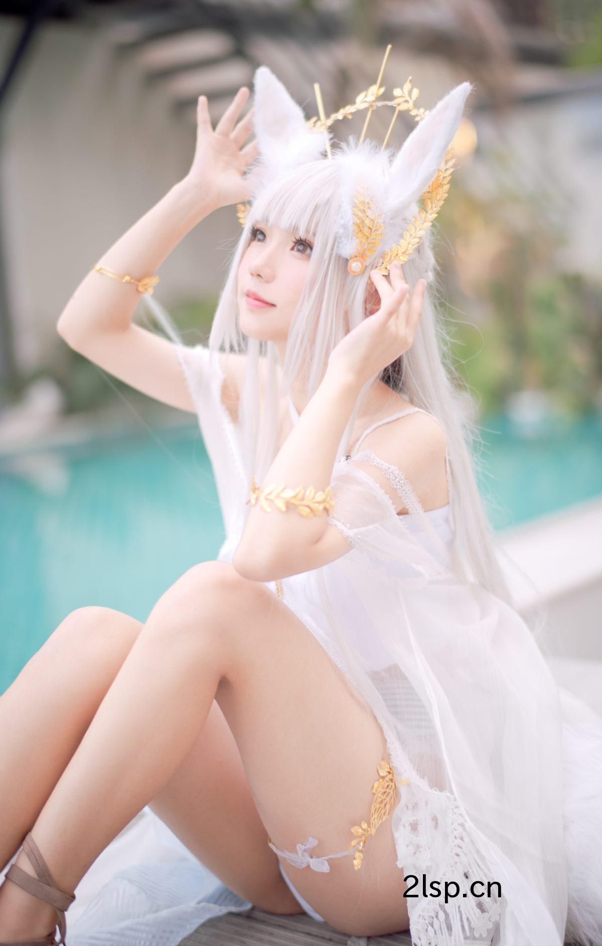 Coser@花柒HanaVol.006白金cos泳装花柒Hana