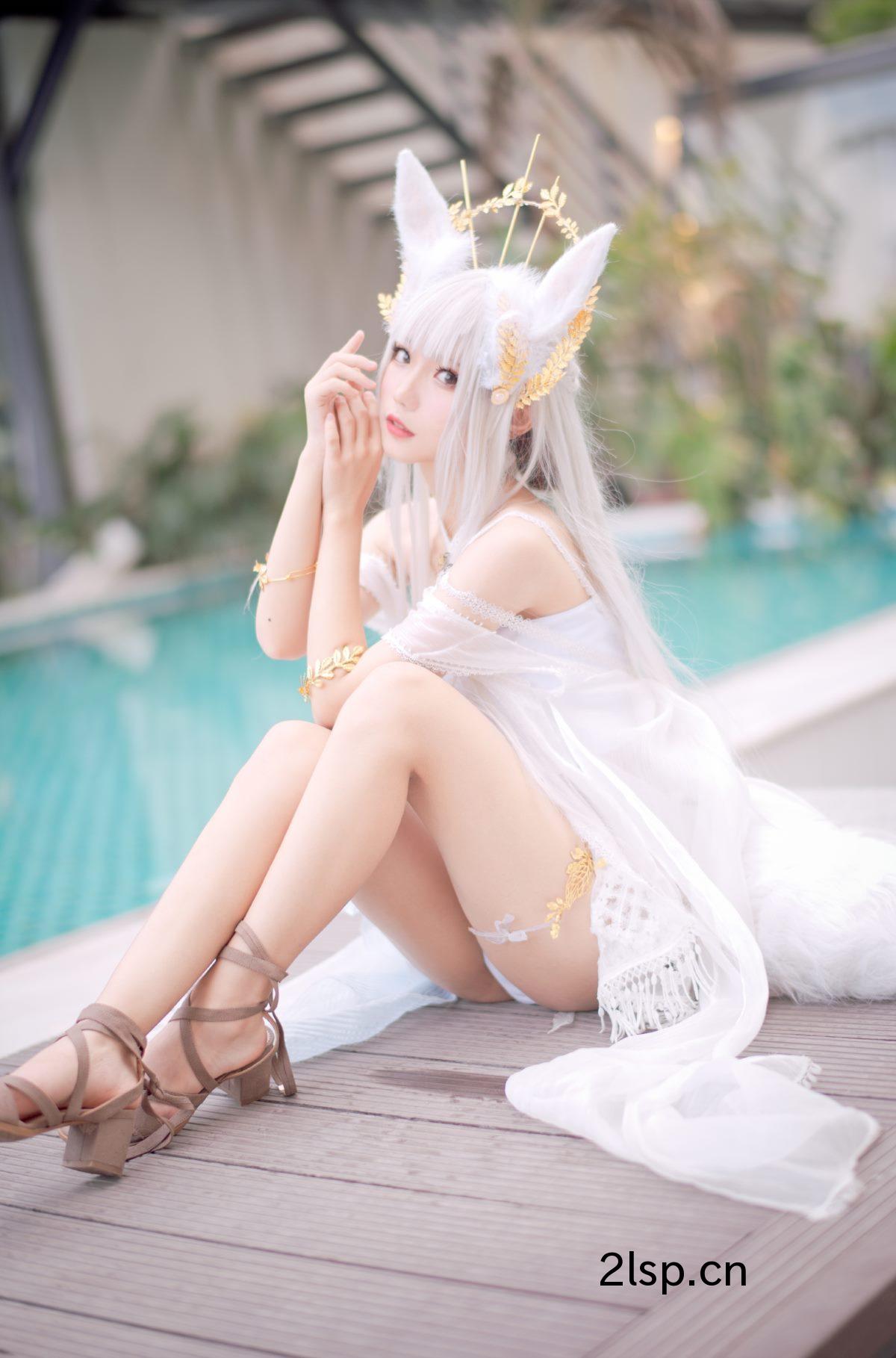 Coser@花柒HanaVol.006白金cos泳装花柒Hana