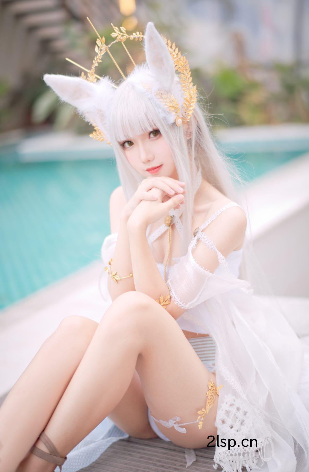 Coser@花柒HanaVol.006白金cos泳装花柒Hana