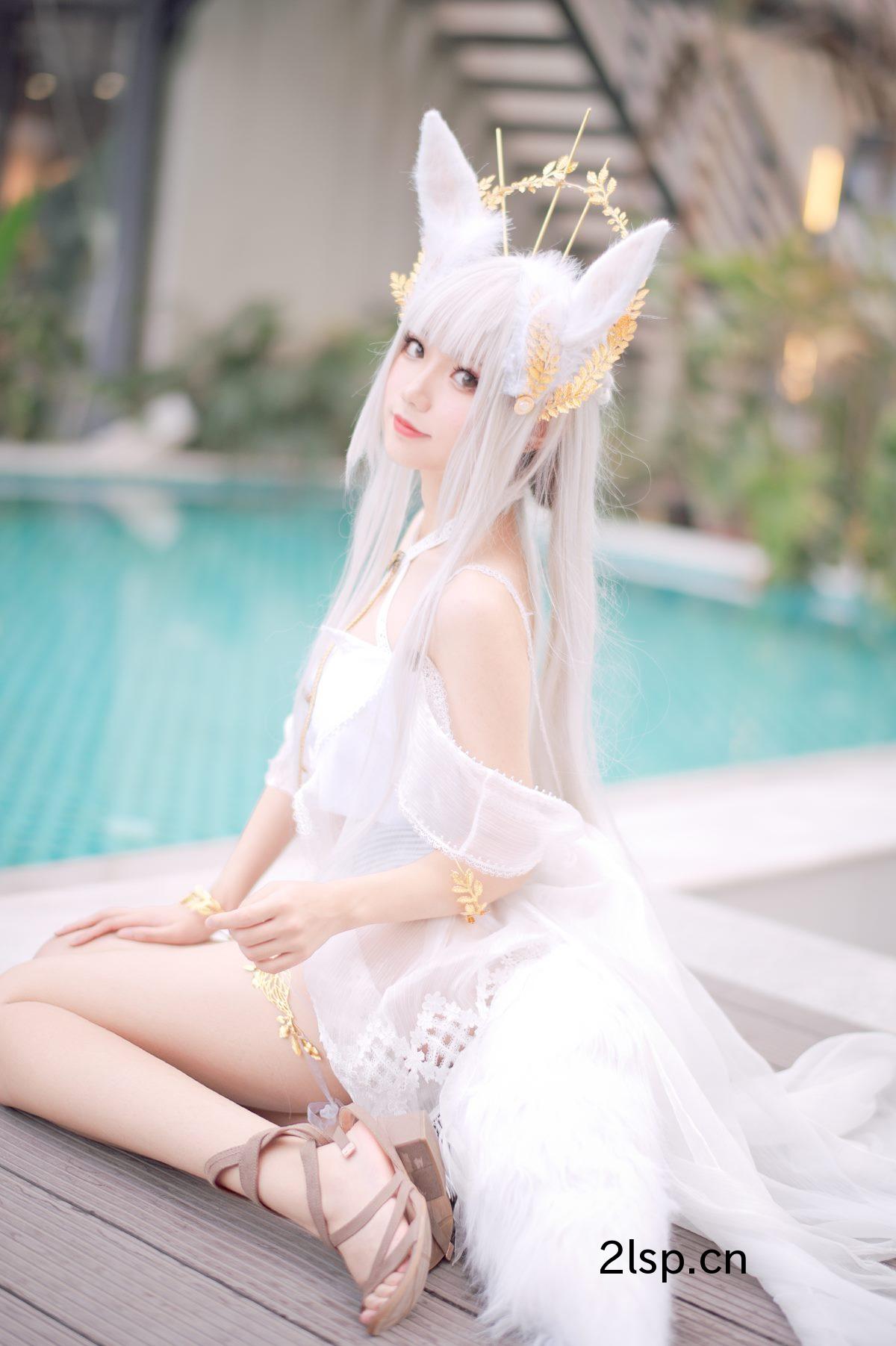 Coser@花柒HanaVol.006白金cos泳装花柒Hana