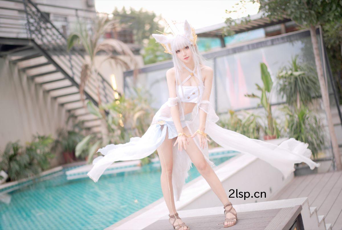 Coser@花柒HanaVol.006白金cos泳装花柒Hana