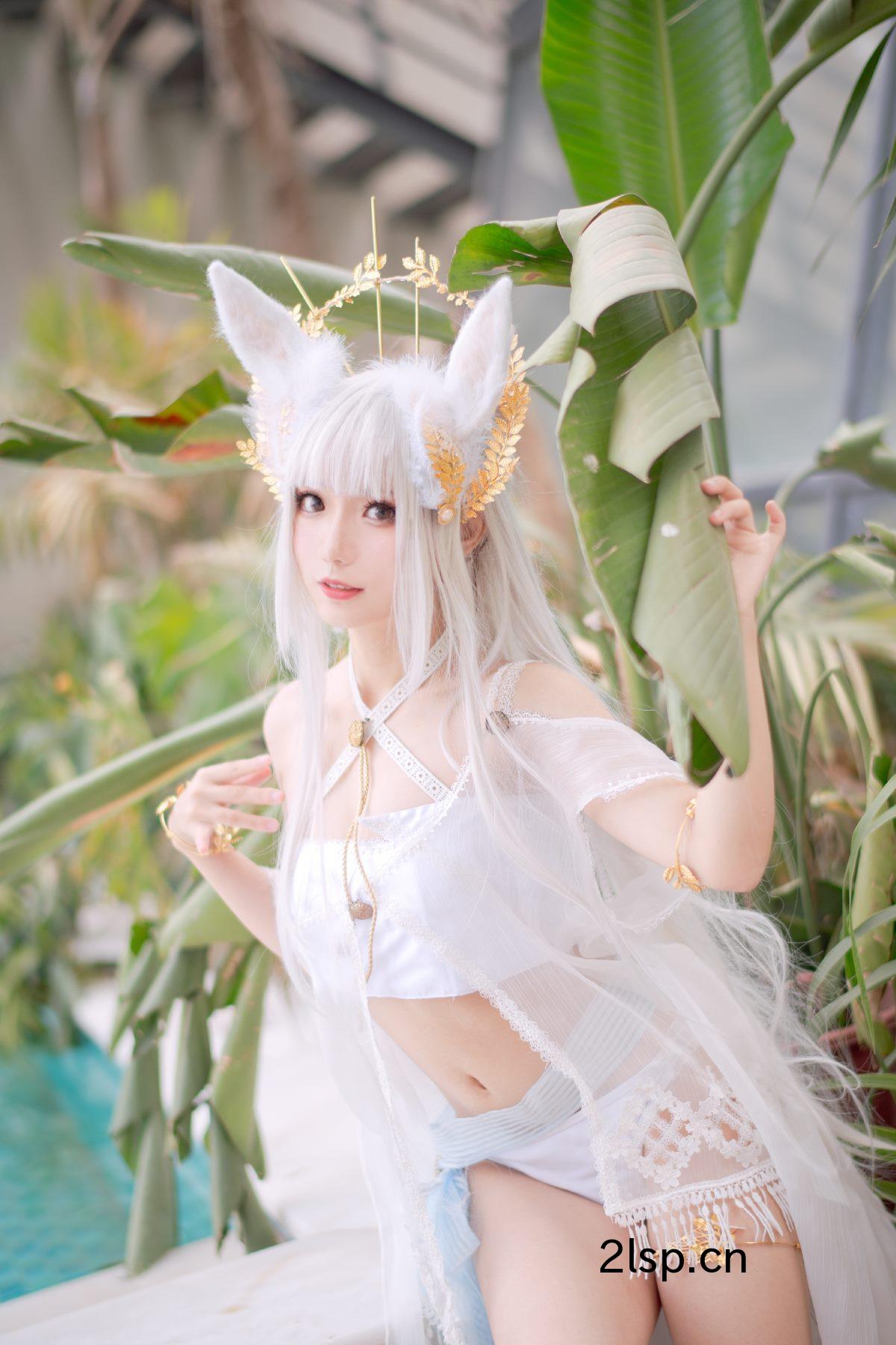 Coser@花柒HanaVol.006白金cos泳装花柒Hana