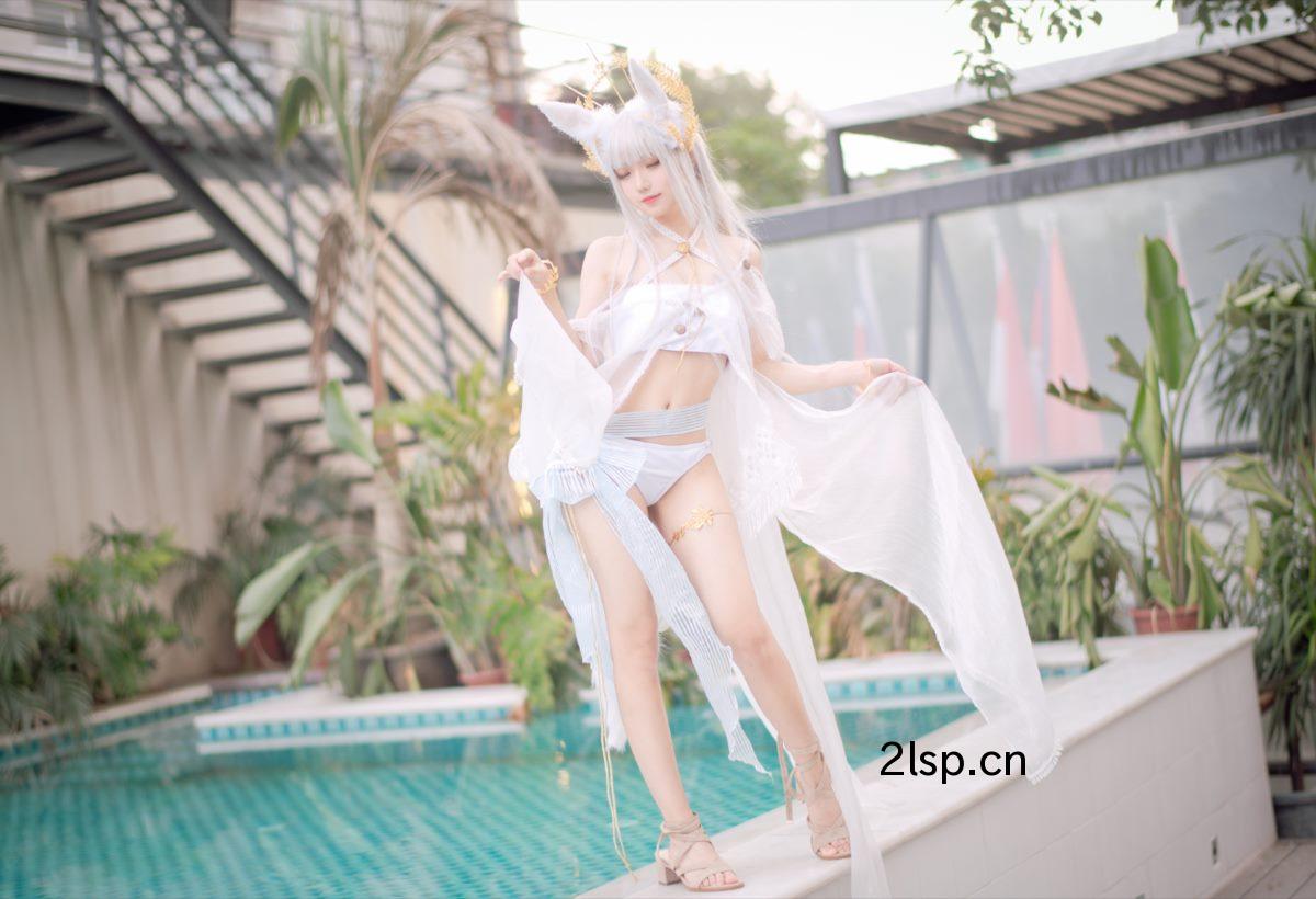 Coser@花柒HanaVol.006白金cos泳装花柒Hana