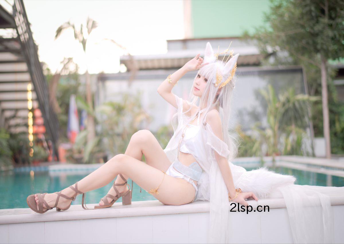 Coser@花柒HanaVol.006白金cos泳装花柒Hana