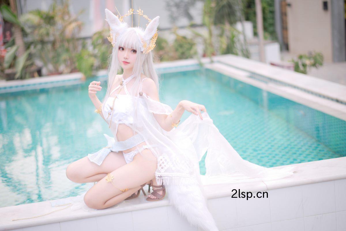 Coser@花柒HanaVol.006白金cos泳装花柒Hana