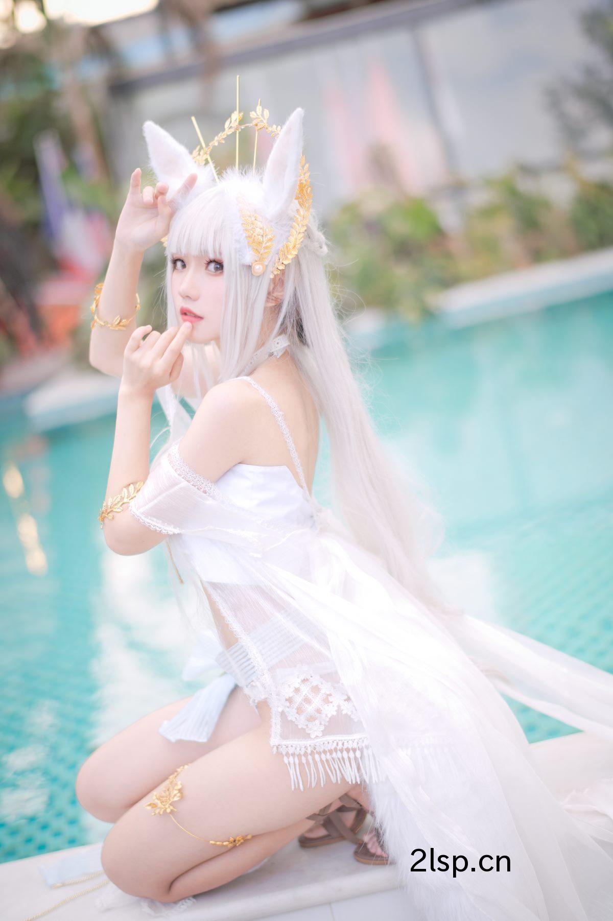 Coser@花柒HanaVol.006白金cos泳装花柒Hana