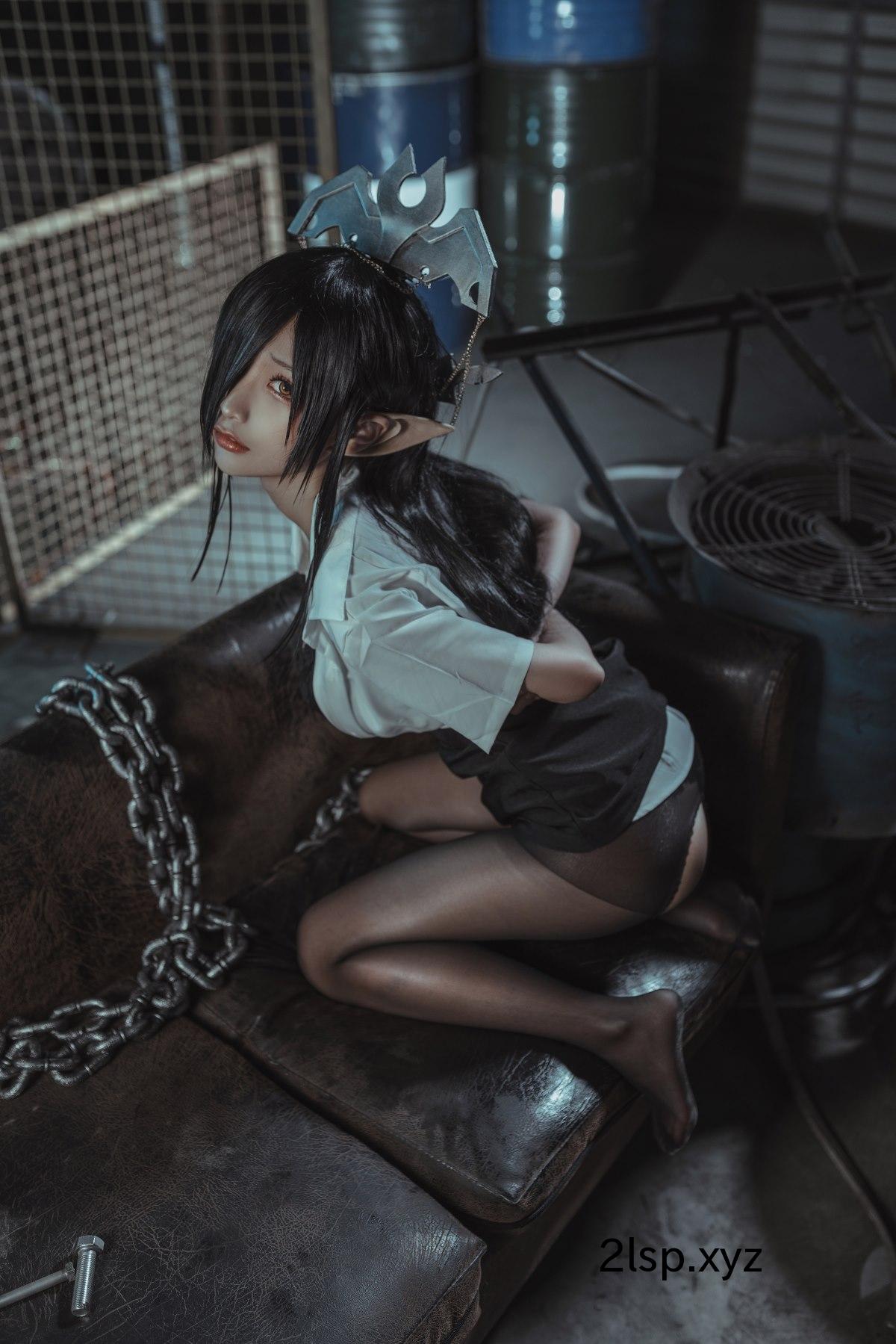 Coser@蠢沫沫-Vol.120-黑兽-女王3套-A黑兽