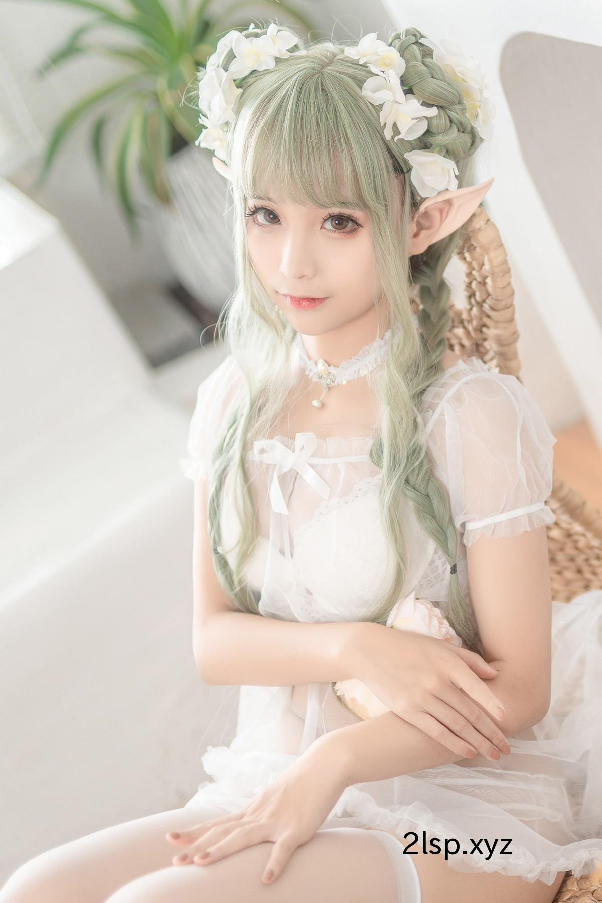 Coser@蠢沫沫-Vol.122-尖耳国度-绿精灵蠢沫沫