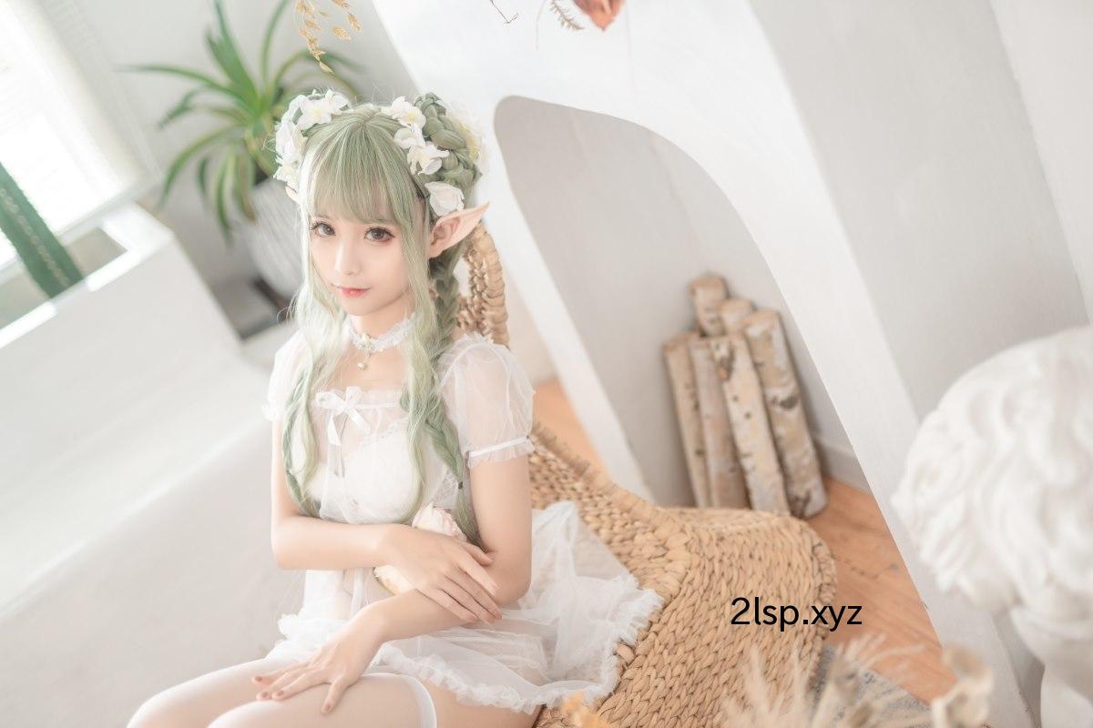 Coser@蠢沫沫-Vol.122-尖耳国度-绿精灵蠢沫沫