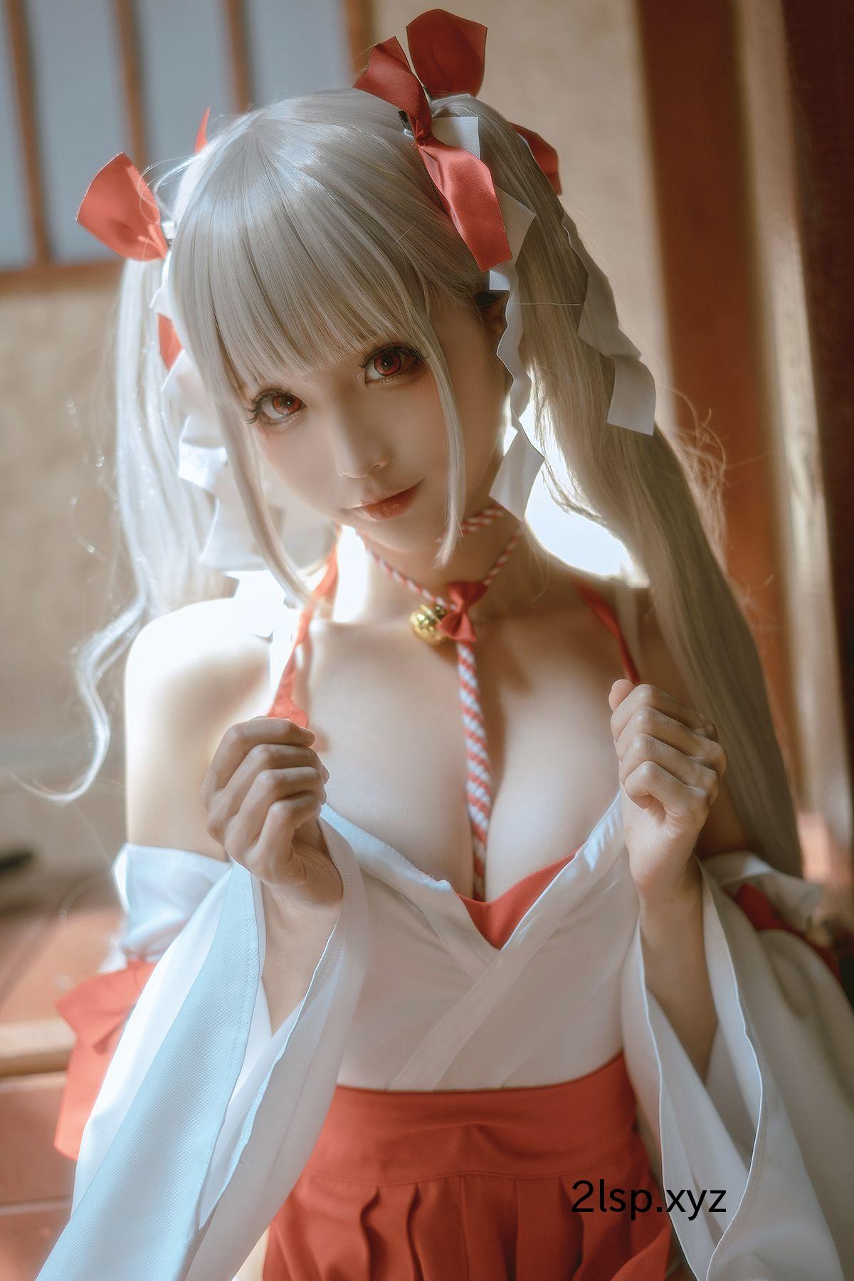 Coser@蠢沫沫-Vol.132-可畏-巫女蠢沫沫