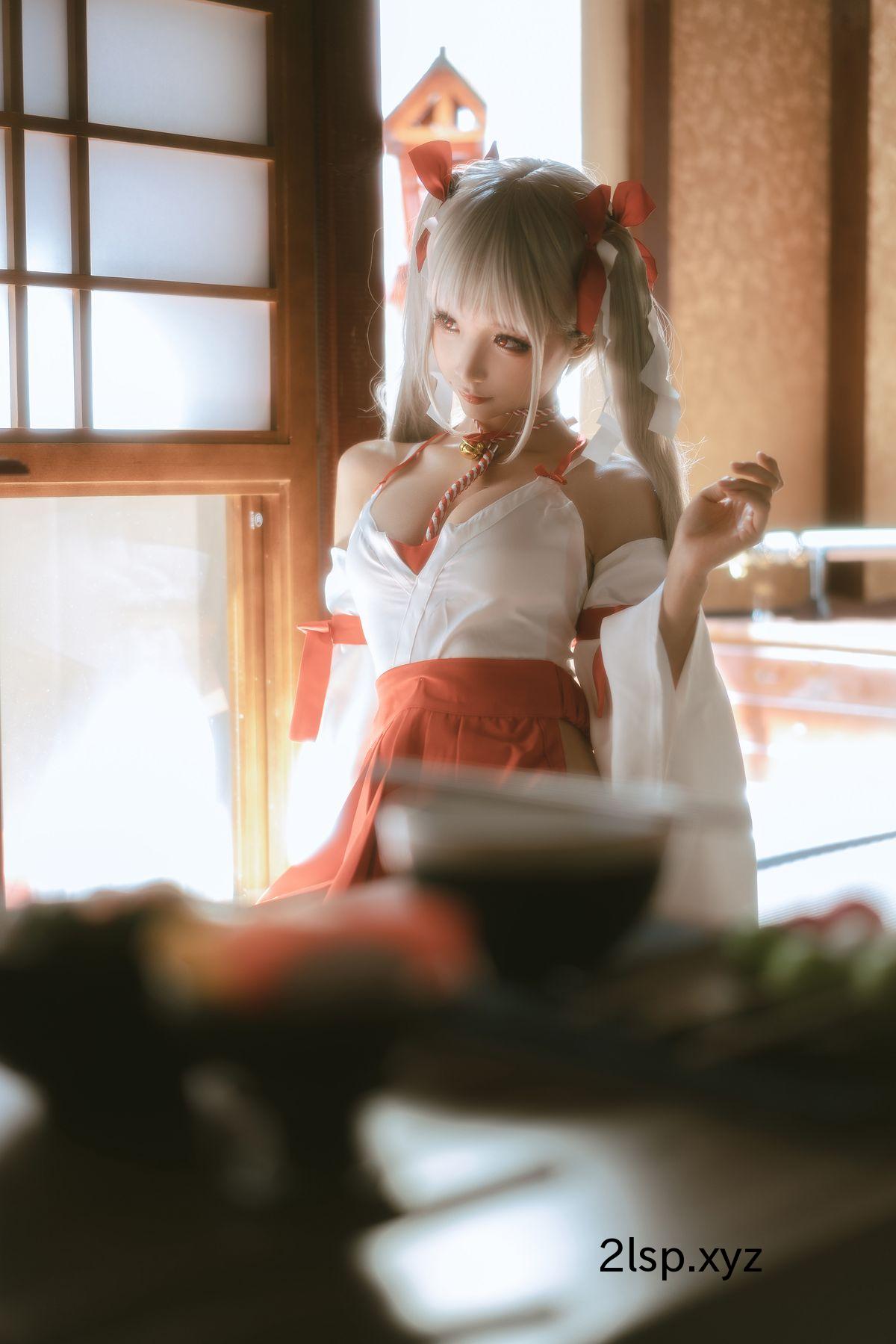 Coser@蠢沫沫-Vol.132-可畏-巫女蠢沫沫