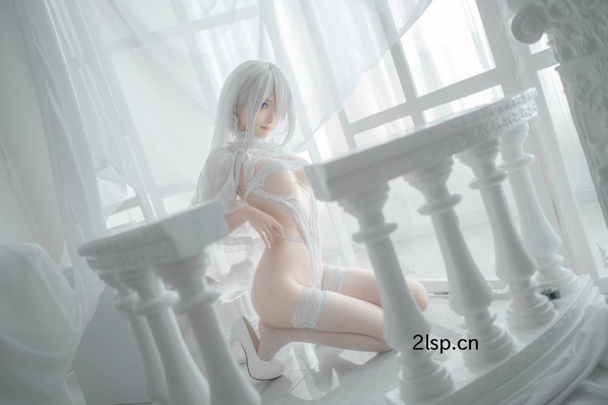 Coser@蠢沫沫Vol.1402B白婚纱