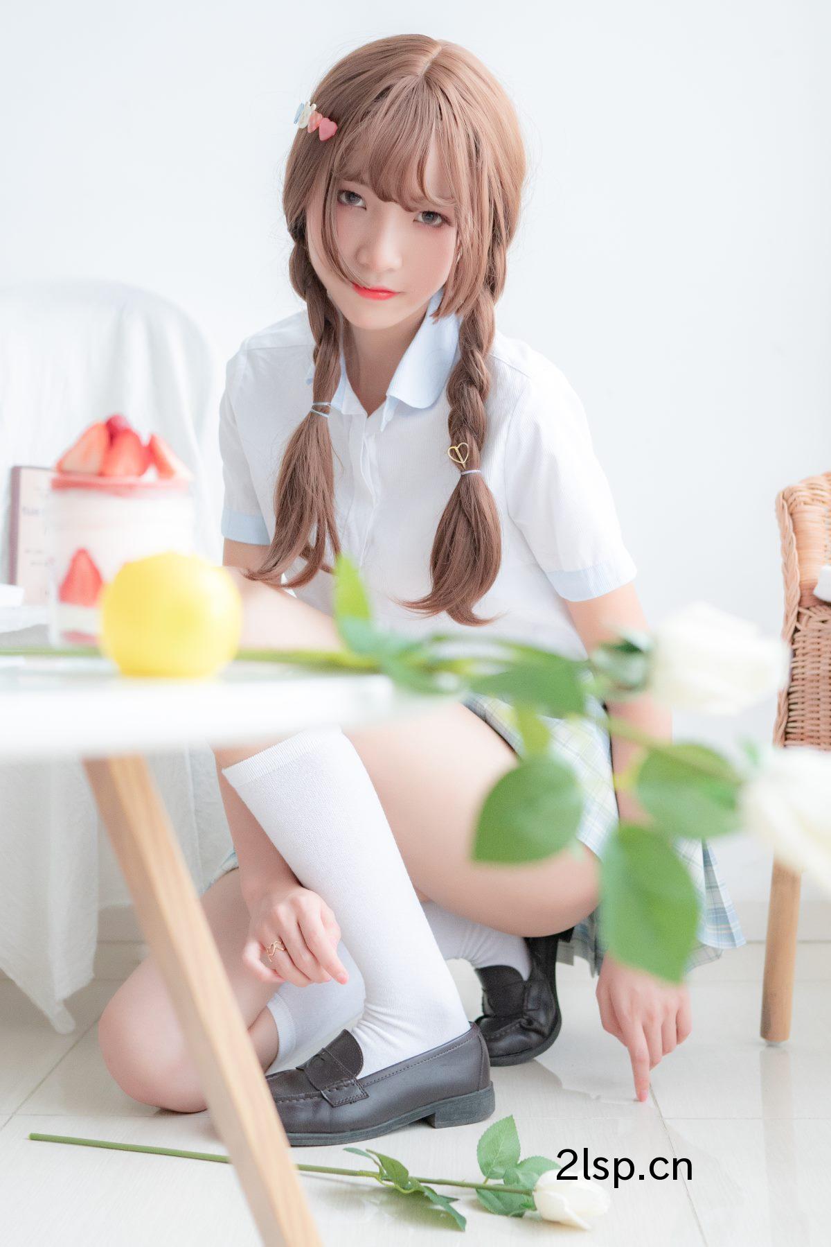 Coser@西瓜少女Vol.012民宿私房淡蓝JK