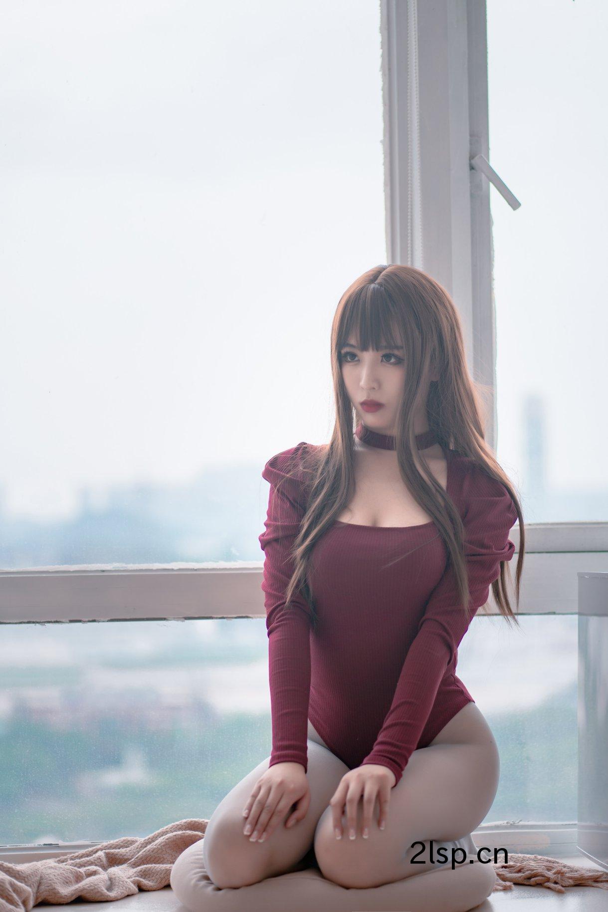 Coser@轩萧学姐Vol.007灰色五指袜