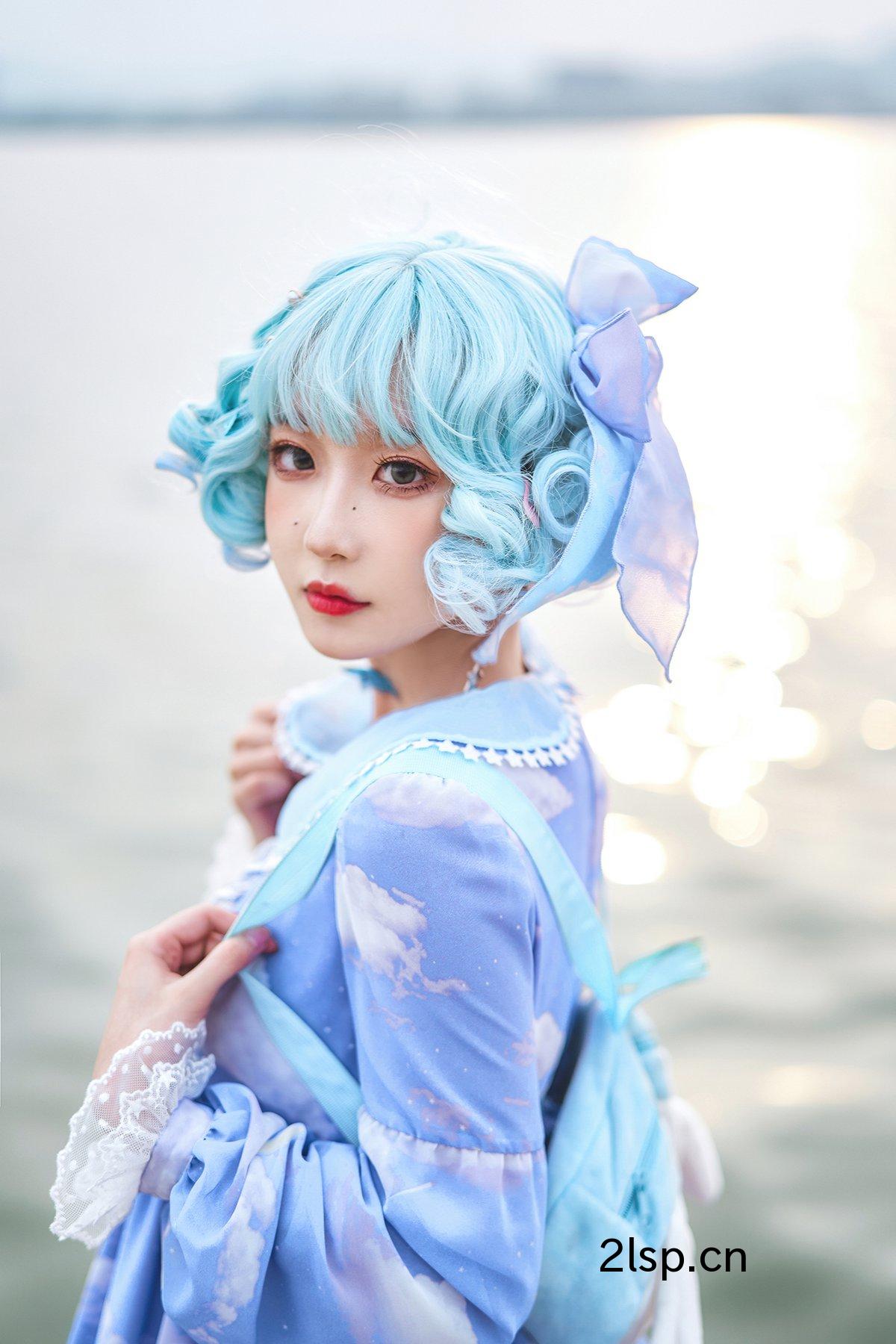 Coser@阿包也是兔娘Vol.016lolita蓝裙