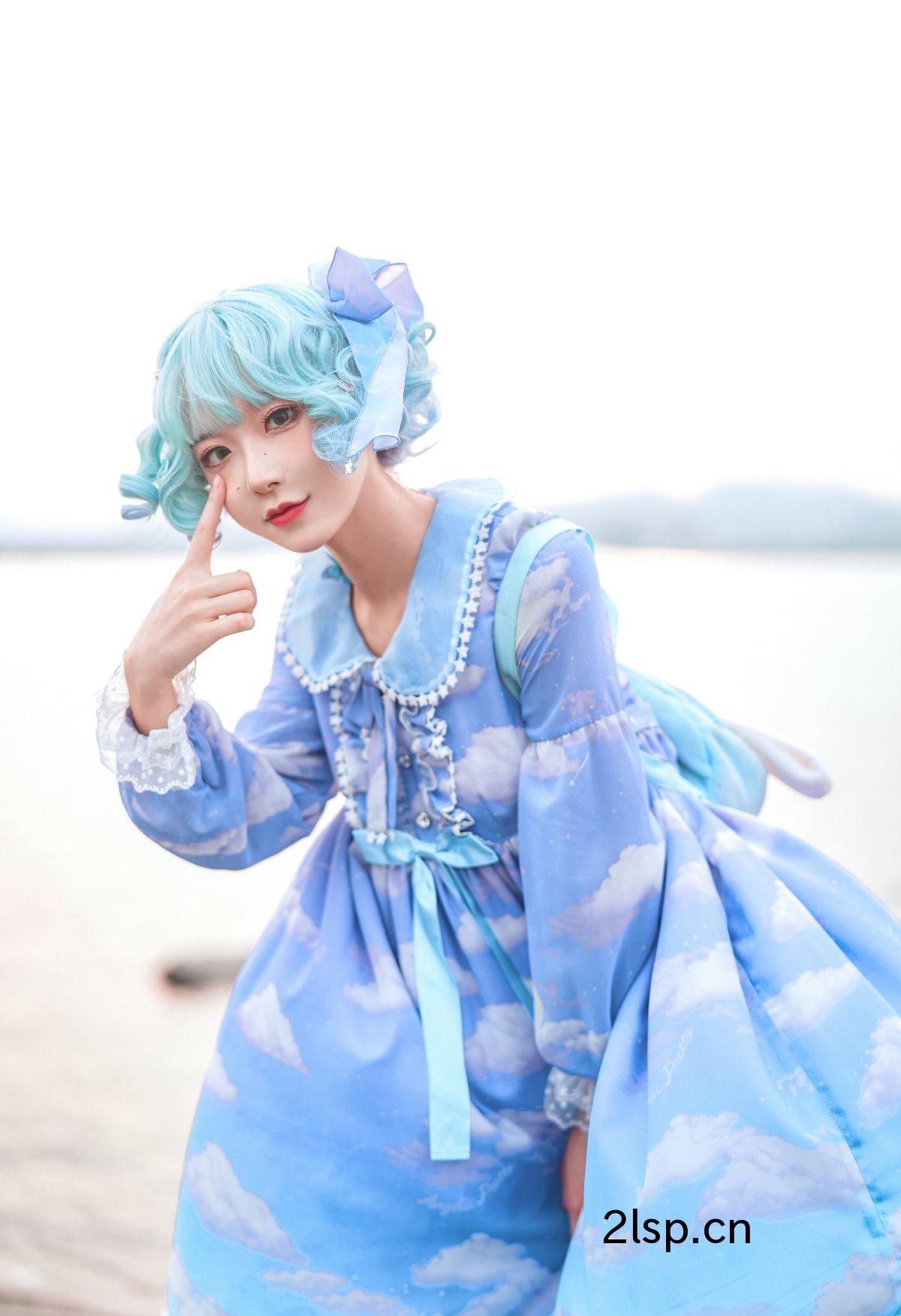 Coser@阿包也是兔娘Vol.016lolita蓝裙