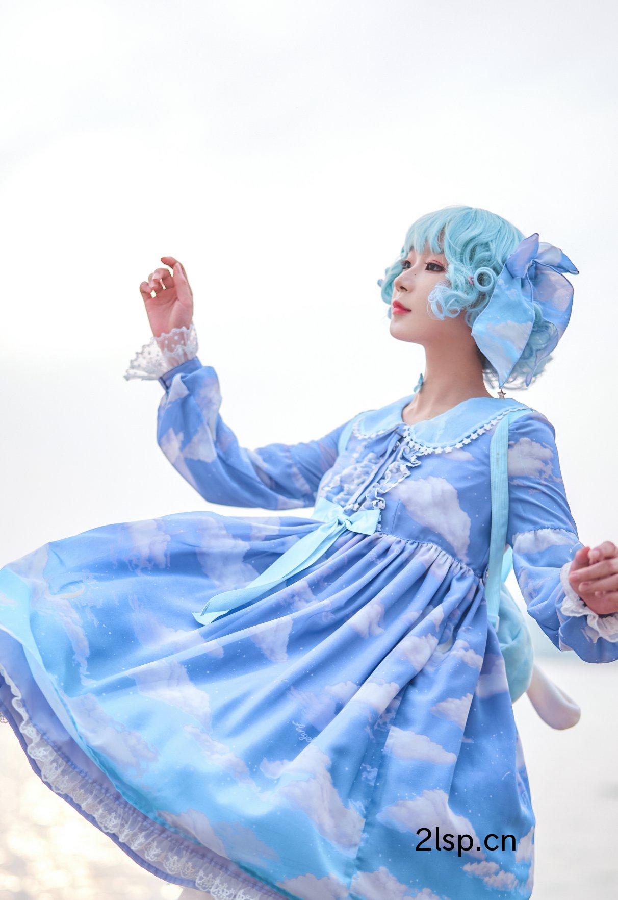 Coser@阿包也是兔娘Vol.016lolita蓝裙