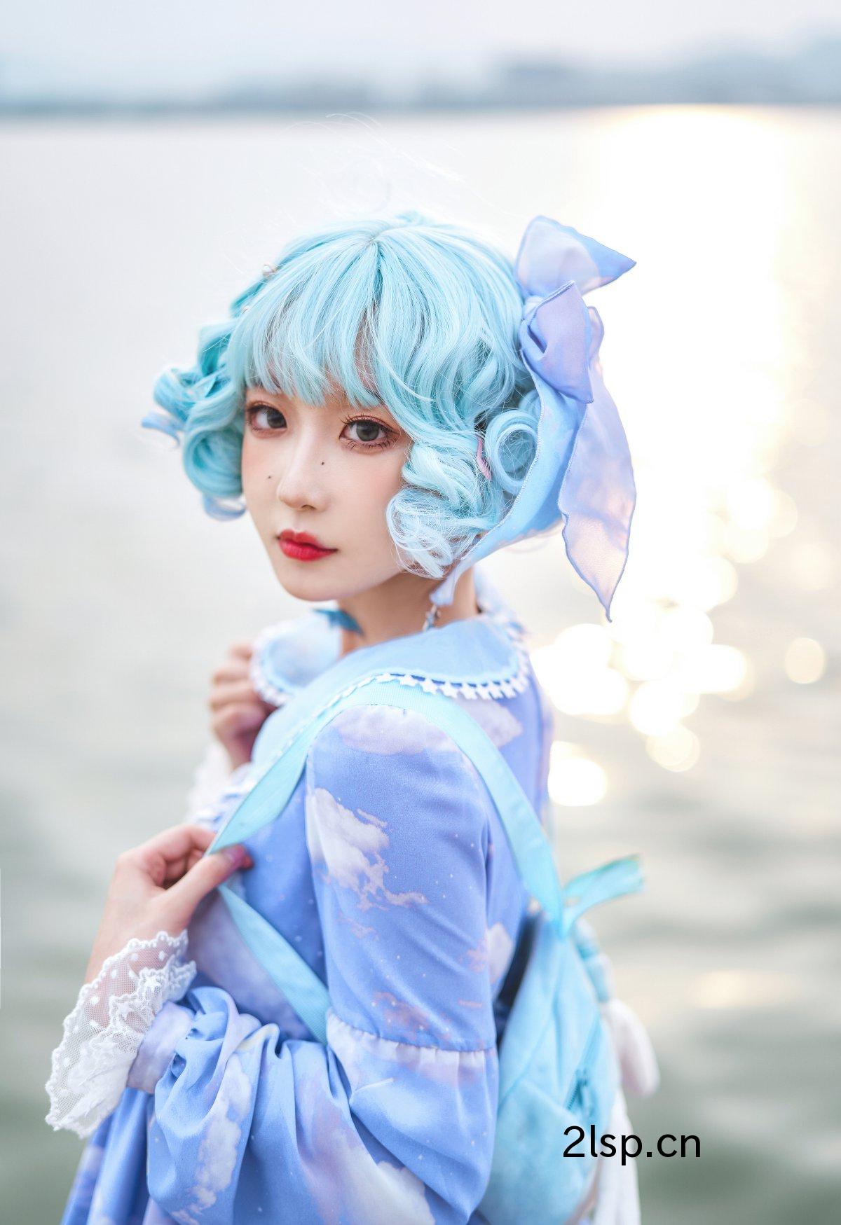 Coser@阿包也是兔娘Vol.016lolita蓝裙