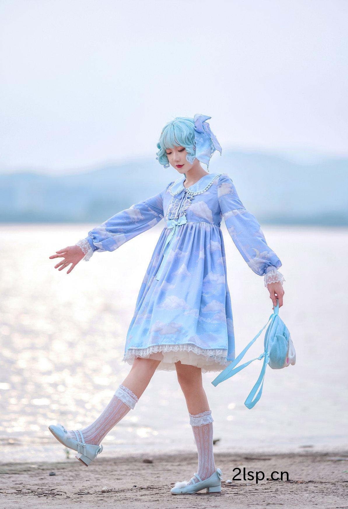 Coser@阿包也是兔娘Vol.016lolita蓝裙