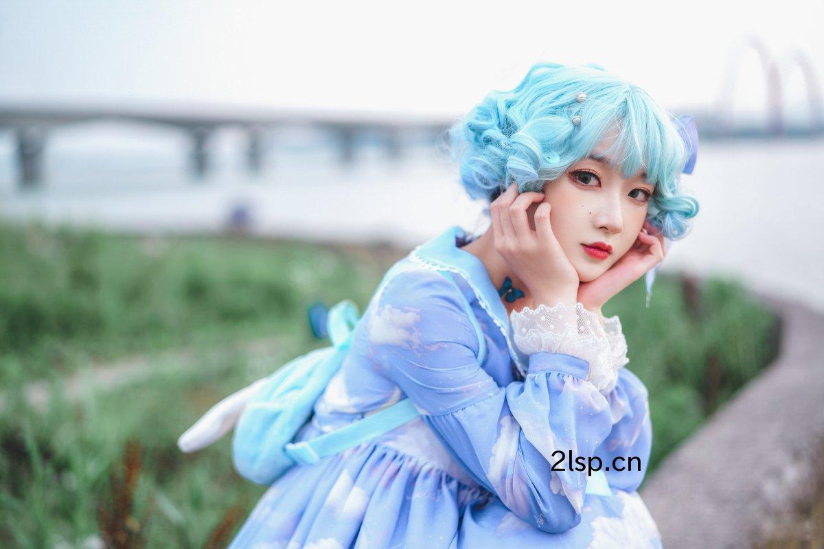 Coser@阿包也是兔娘Vol.016lolita蓝裙