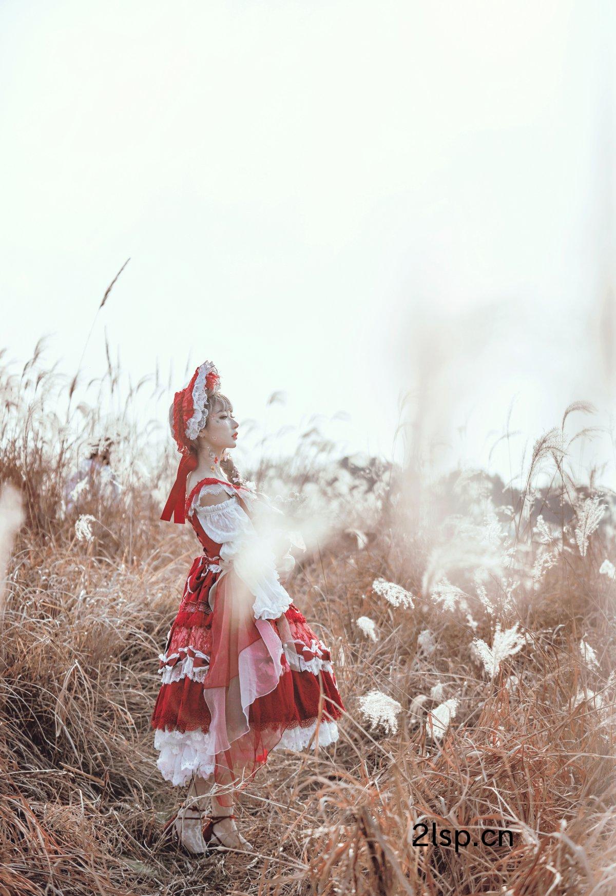 Coser@阿包也是兔娘Vol.017lolita红裙