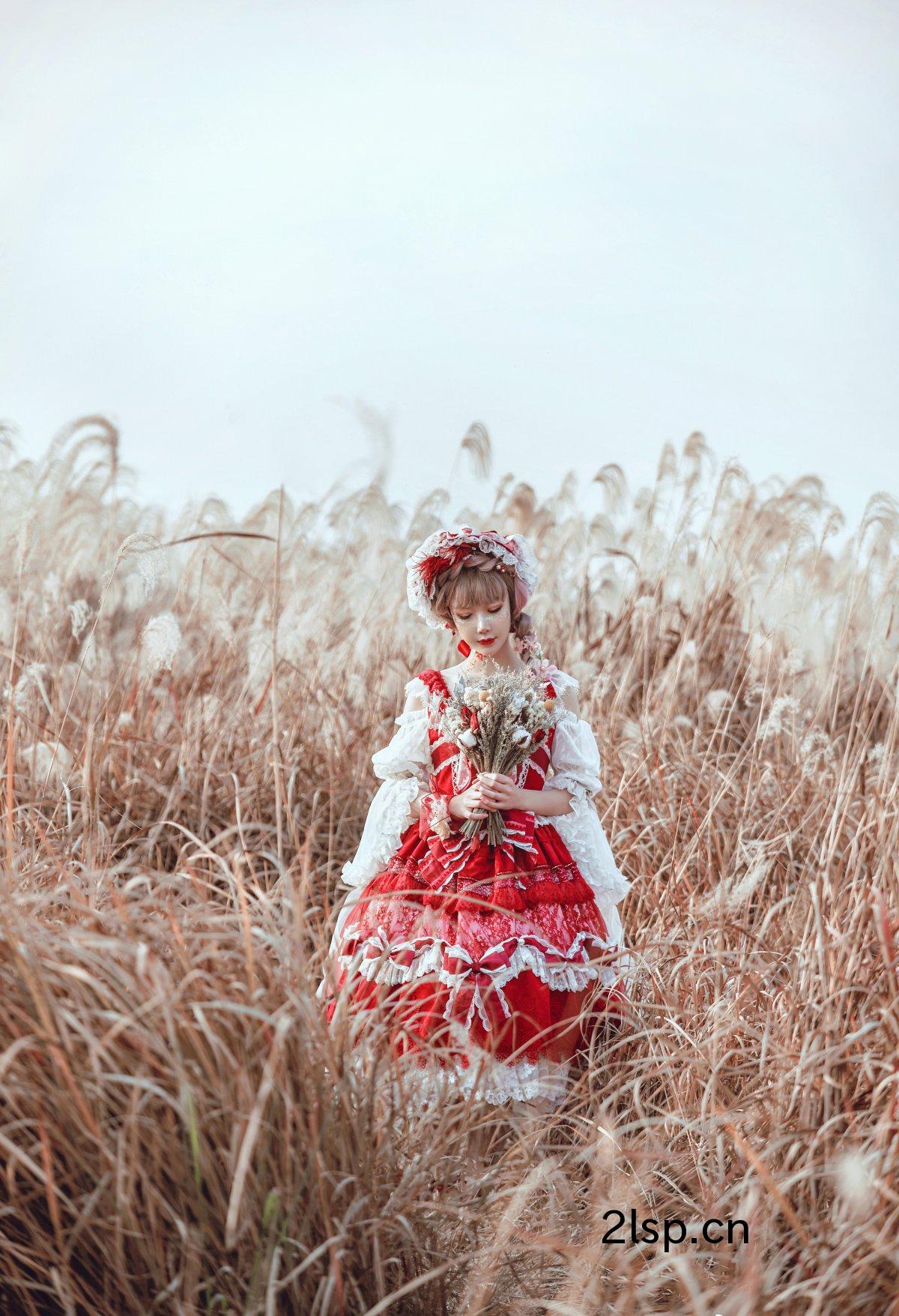 Coser@阿包也是兔娘Vol.017lolita红裙