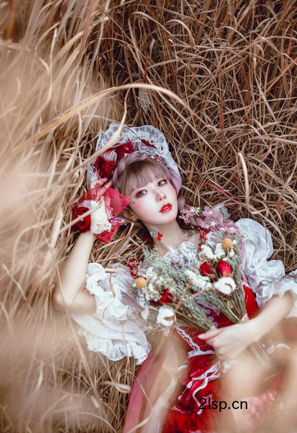 Coser@阿包也是兔娘Vol.017lolita红裙