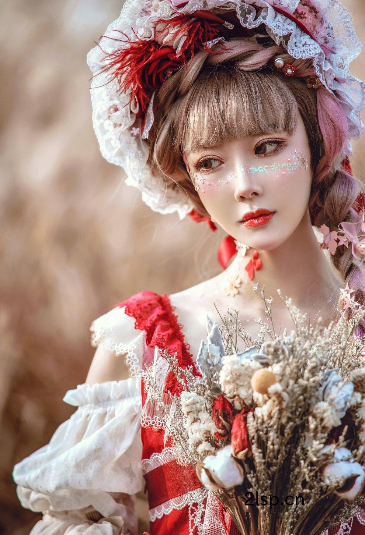 Coser@阿包也是兔娘Vol.017lolita红裙