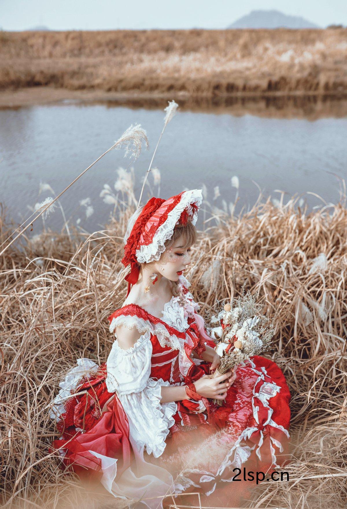 Coser@阿包也是兔娘Vol.017lolita红裙