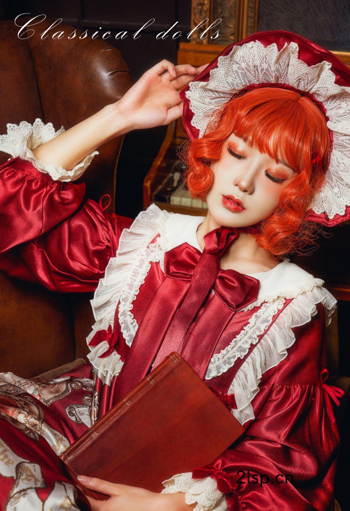 Coser@阿包也是兔娘Vol.019lolita红裙2