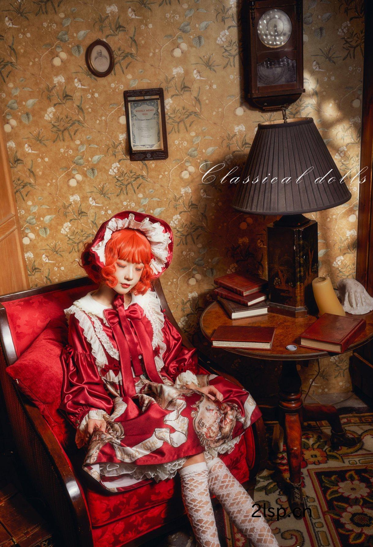 Coser@阿包也是兔娘Vol.019lolita红裙2