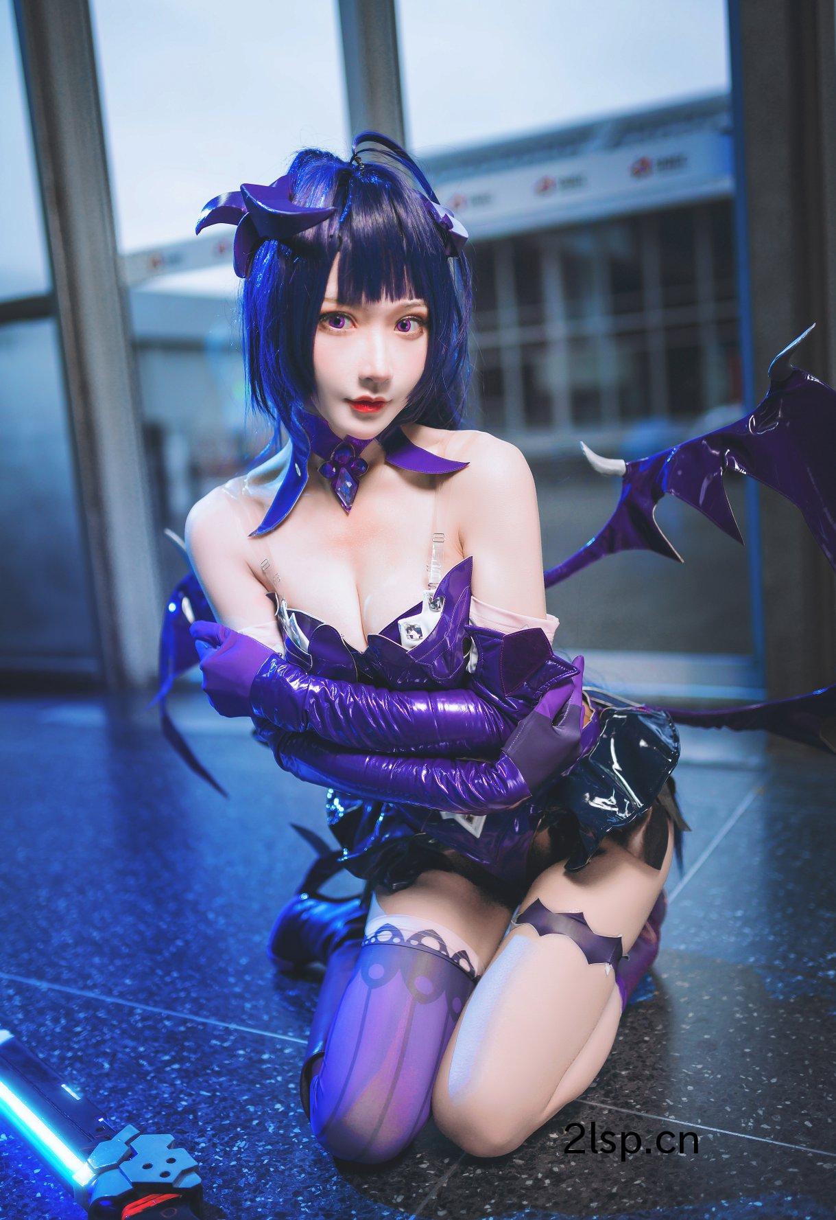 Coser@阿包也是兔娘Vol.022魅魔芽衣恶魔