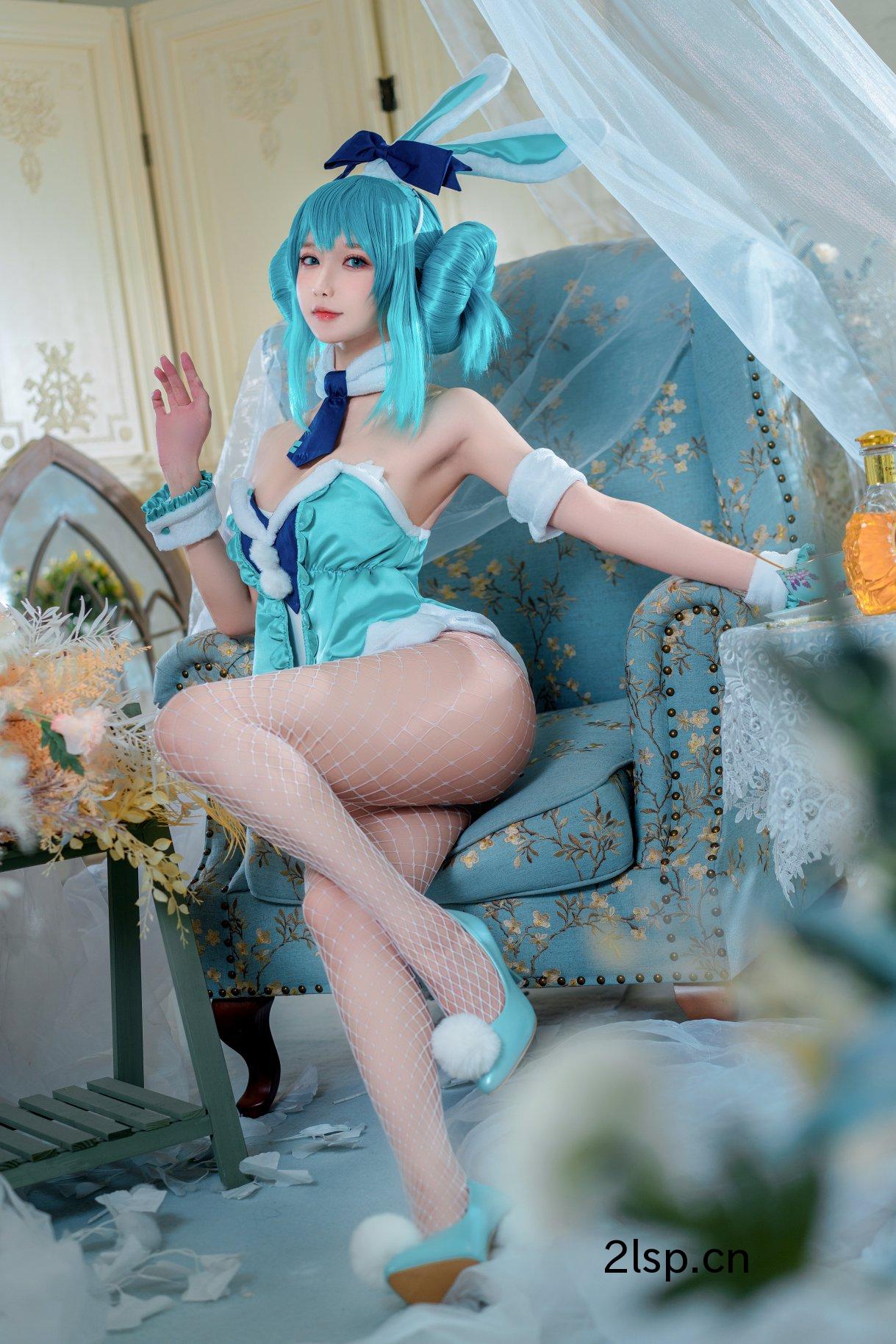 Coser@阿包也是兔娘Vol.030白兔miku