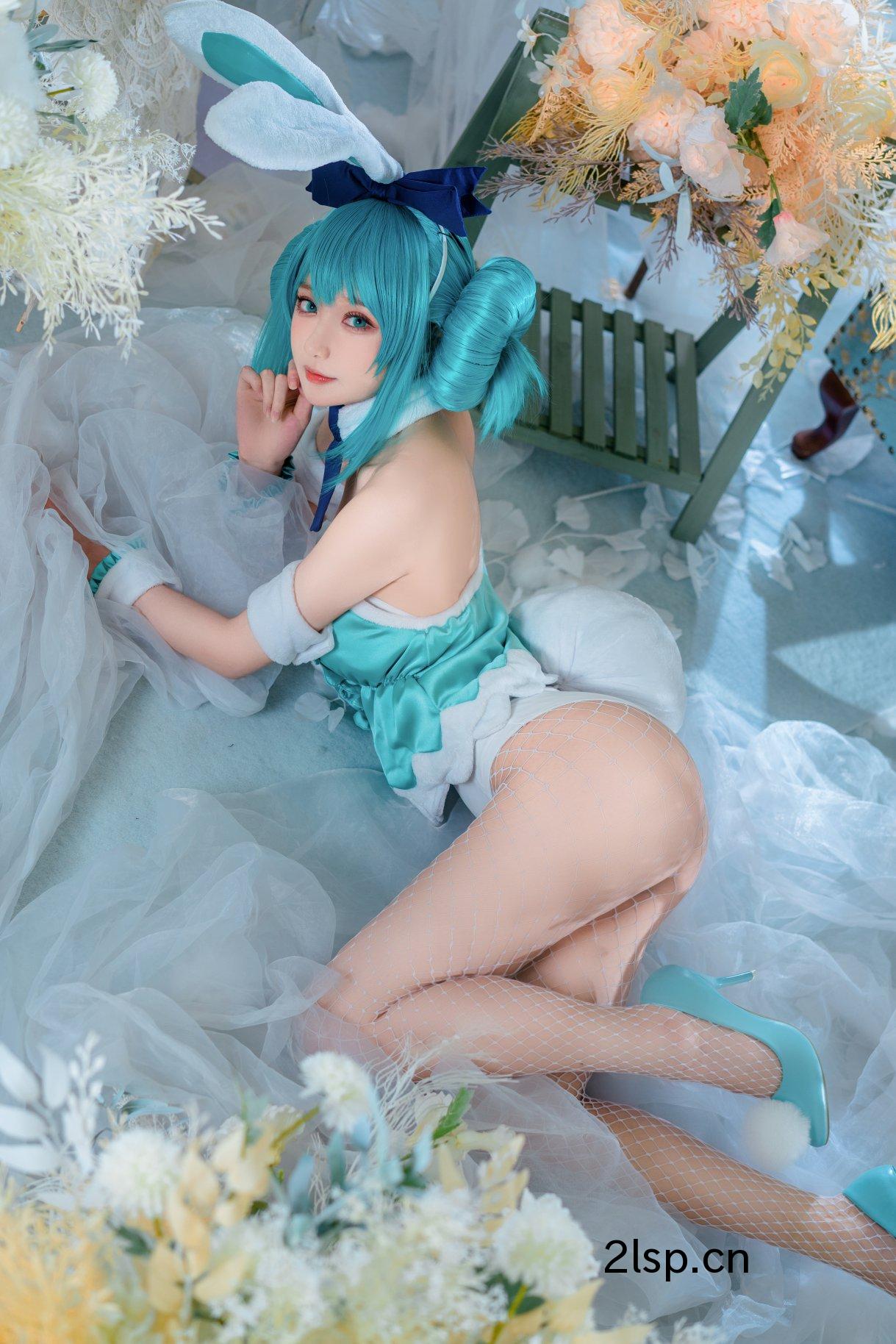 Coser@阿包也是兔娘Vol.030白兔miku