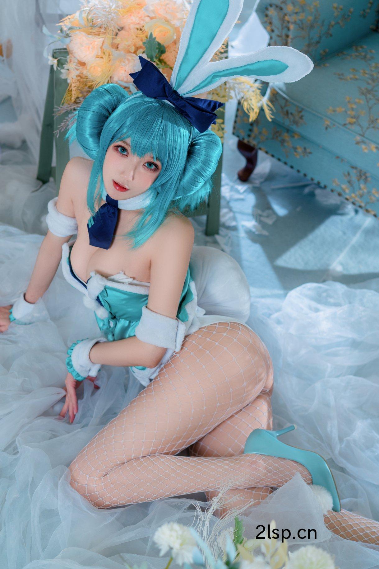 Coser@阿包也是兔娘Vol.030白兔miku