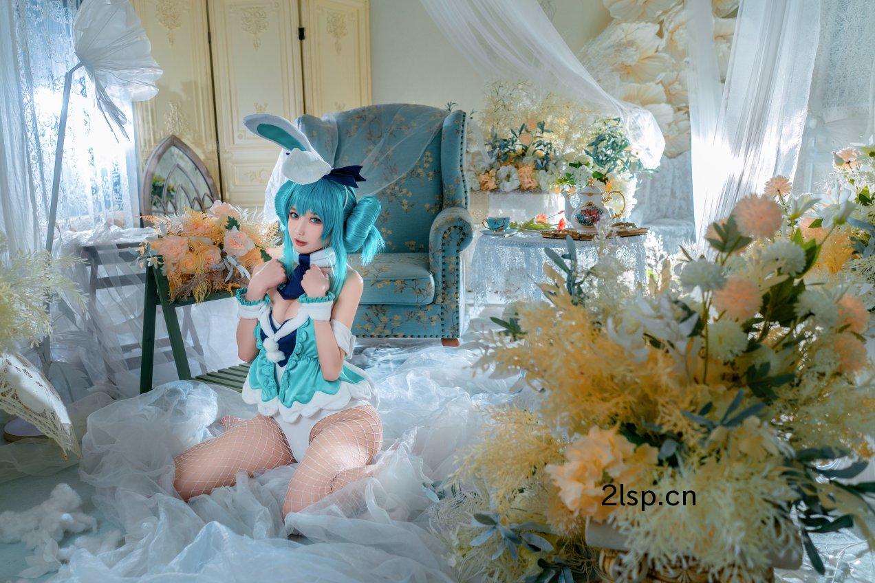 Coser@阿包也是兔娘Vol.030白兔miku