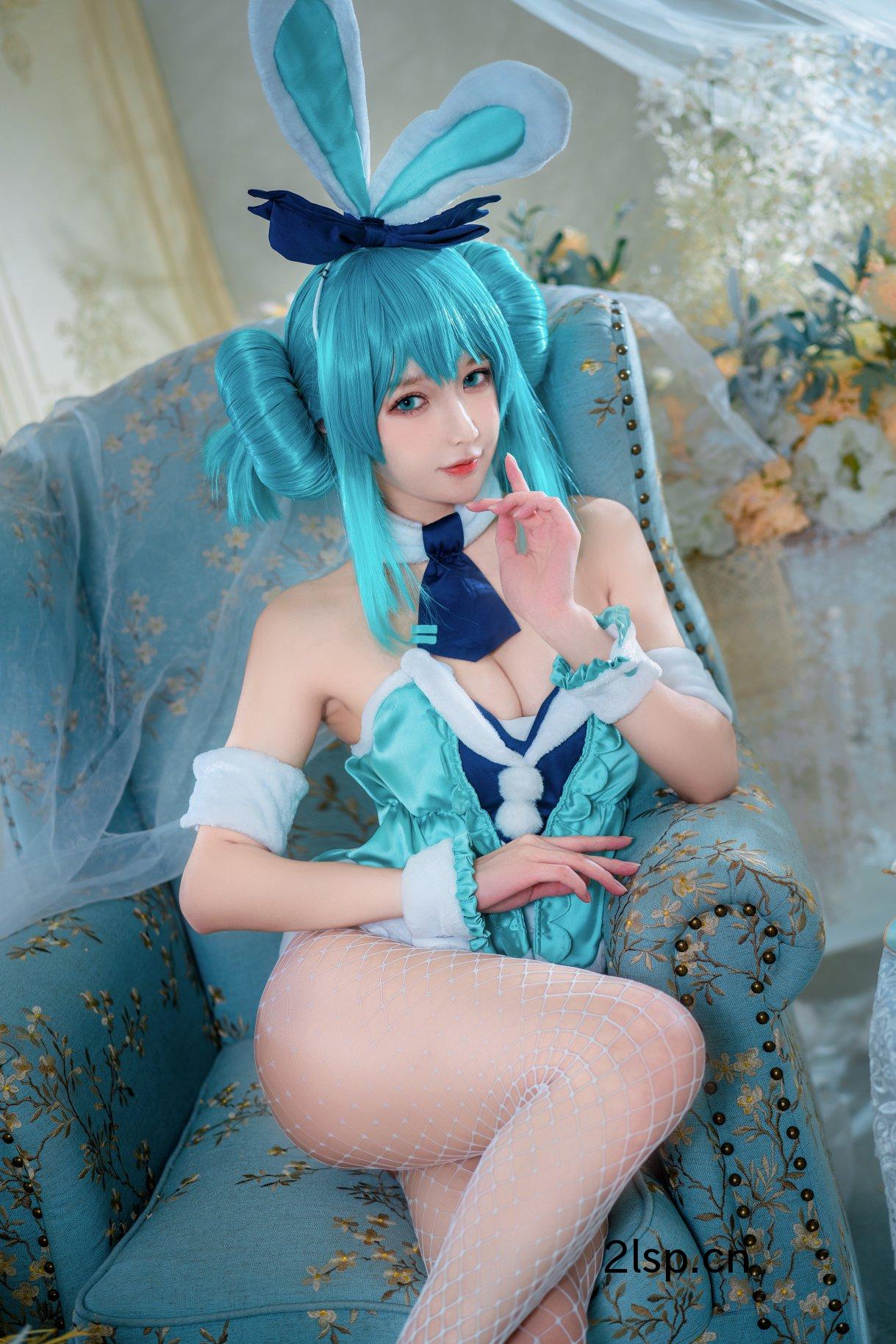 Coser@阿包也是兔娘Vol.030白兔miku