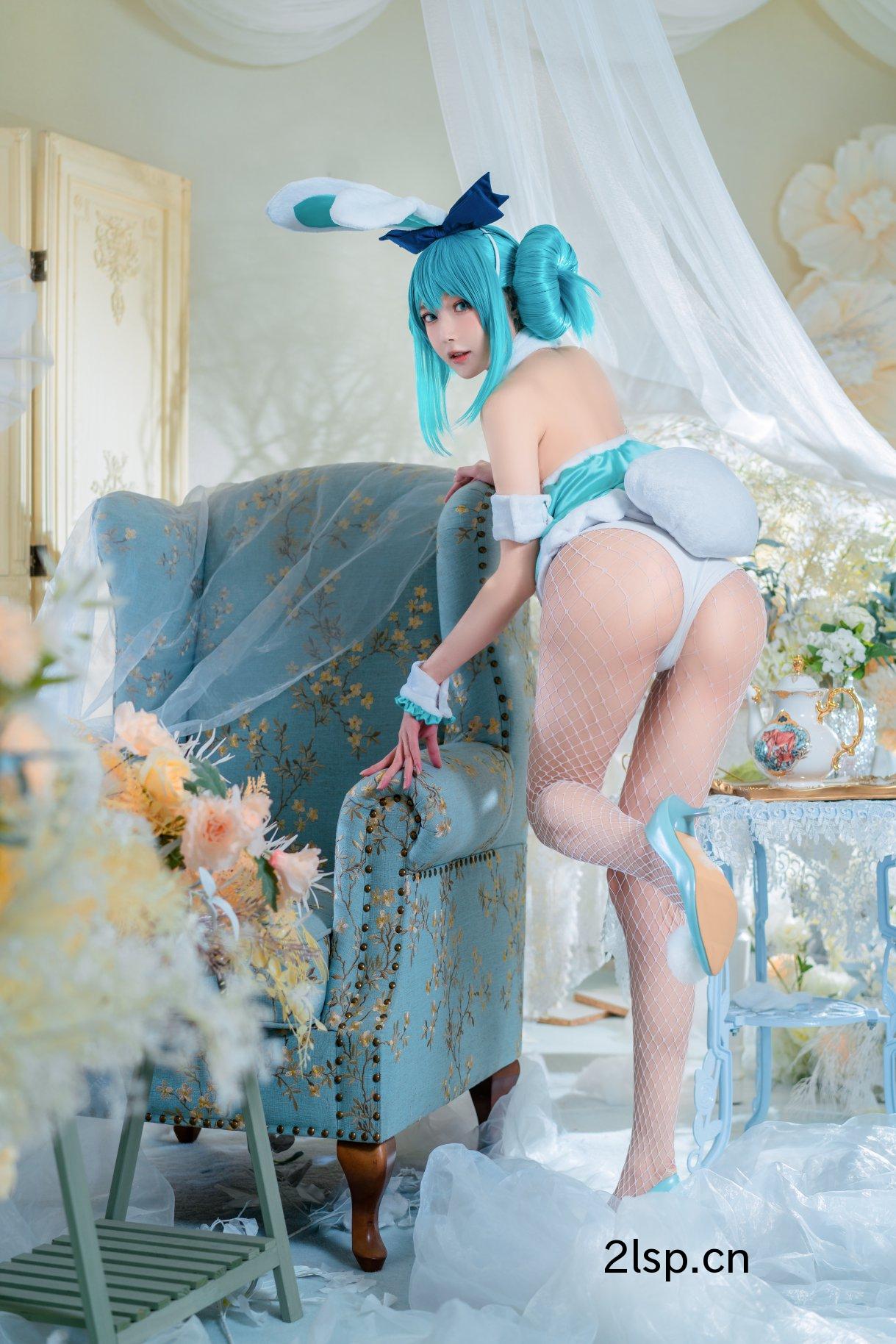 Coser@阿包也是兔娘Vol.030白兔miku