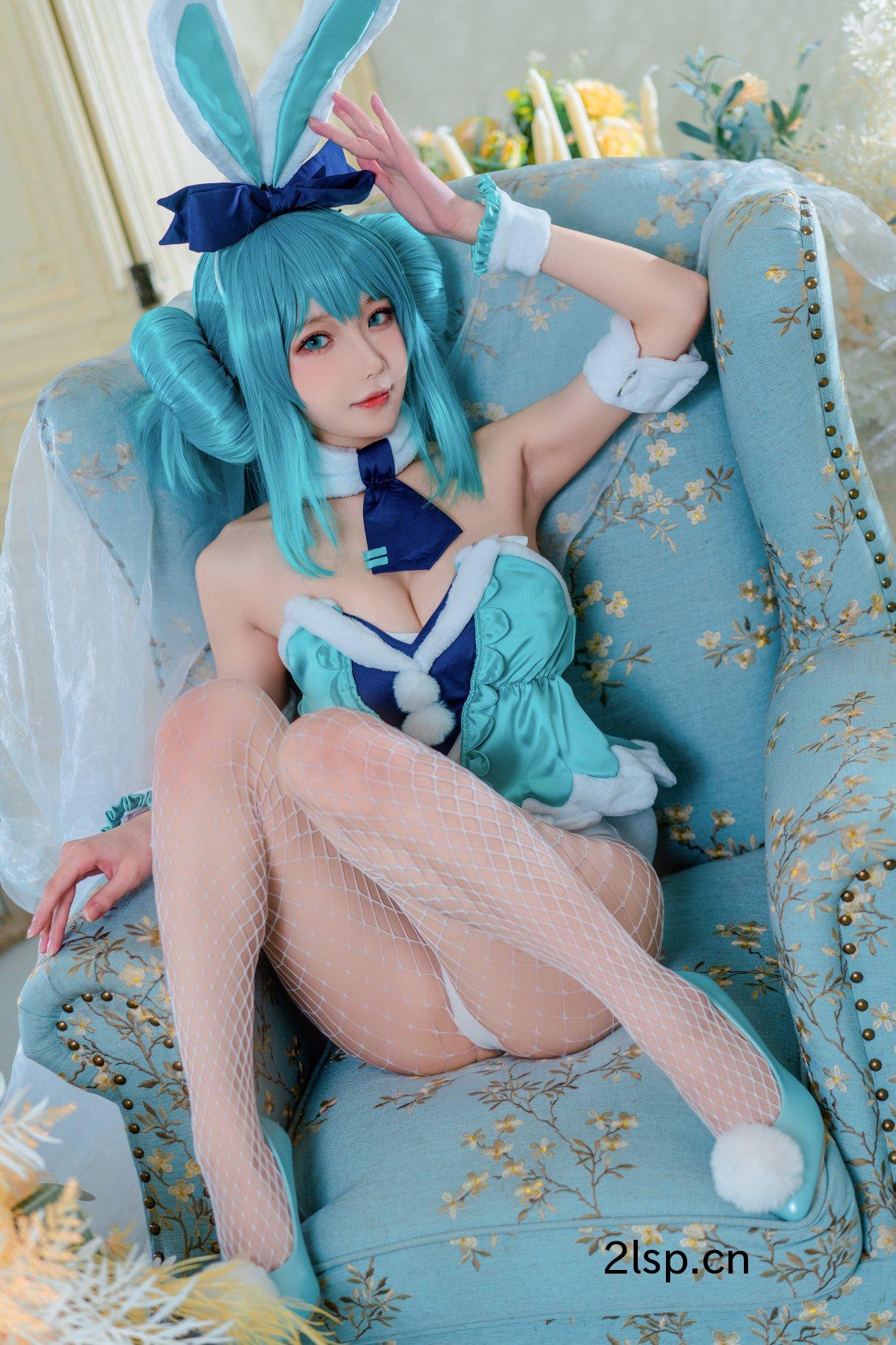 Coser@阿包也是兔娘Vol.030白兔miku