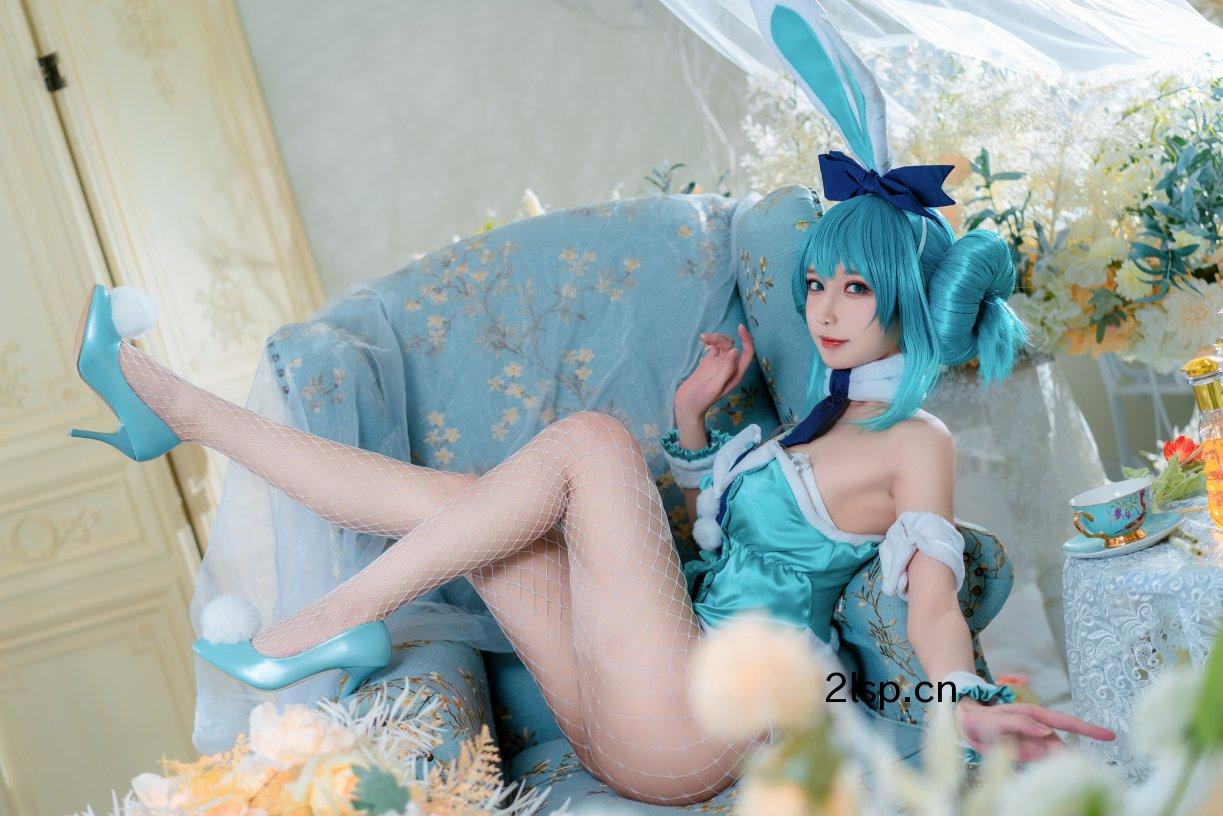 Coser@阿包也是兔娘Vol.030白兔miku