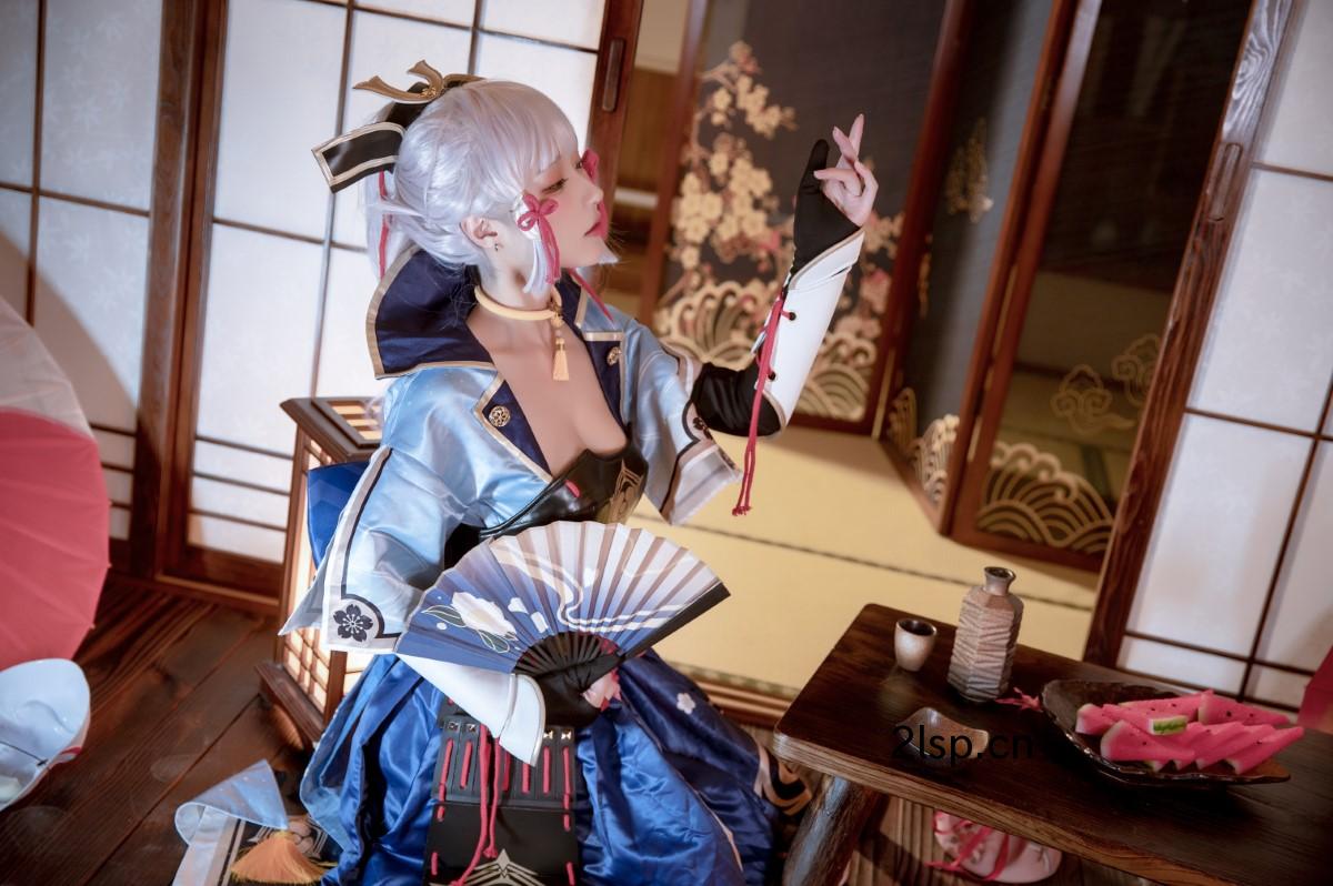 Coser@阿包也是兔娘Vol.046神里凌华阿包也是兔娘