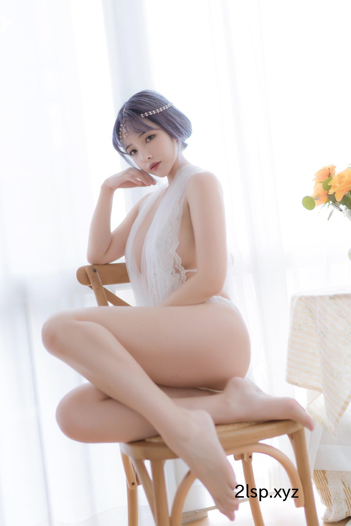 Coser@雯妹不讲道理-No.084-白色希腊雯妹不讲道理