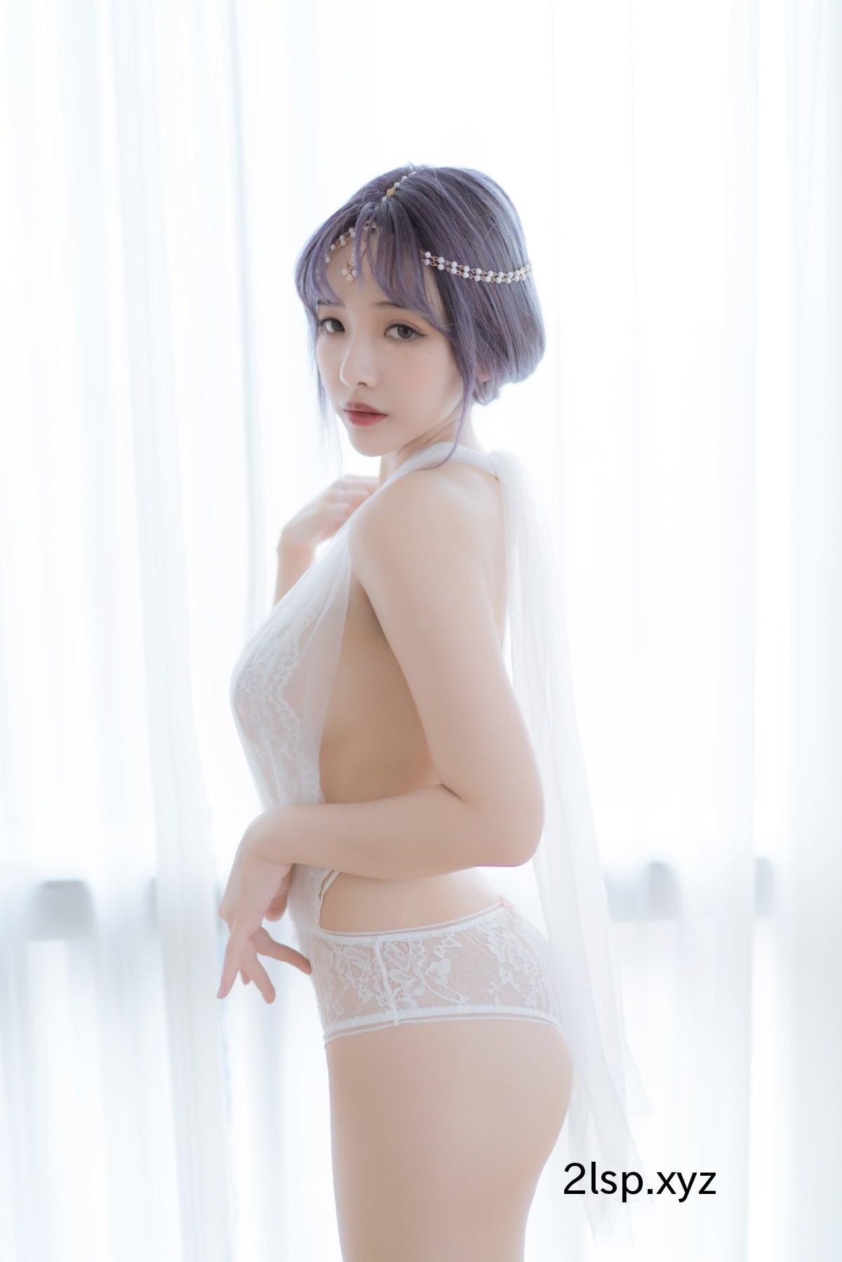 Coser@雯妹不讲道理-No.084-白色希腊雯妹不讲道理