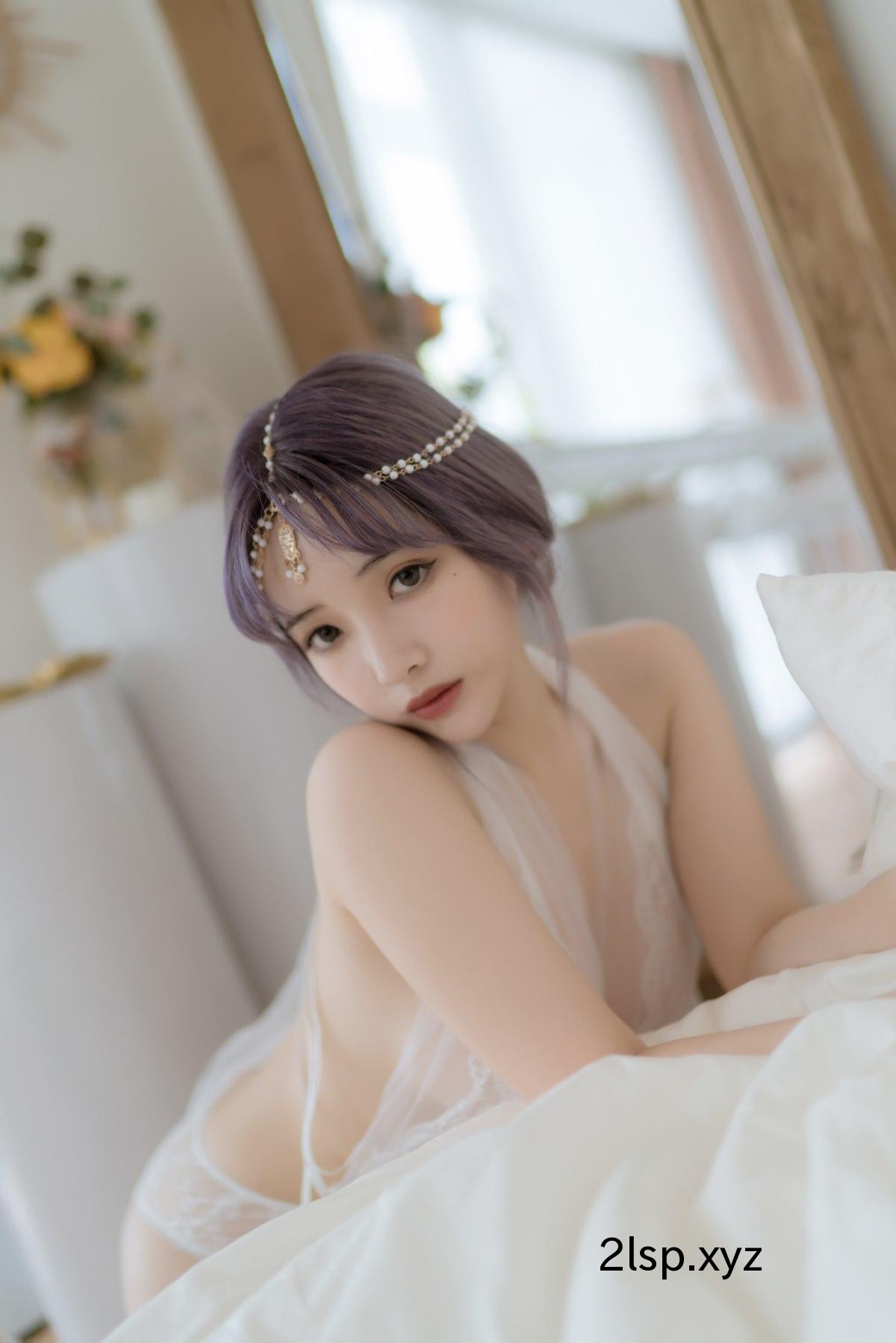 Coser@雯妹不讲道理-No.084-白色希腊雯妹不讲道理